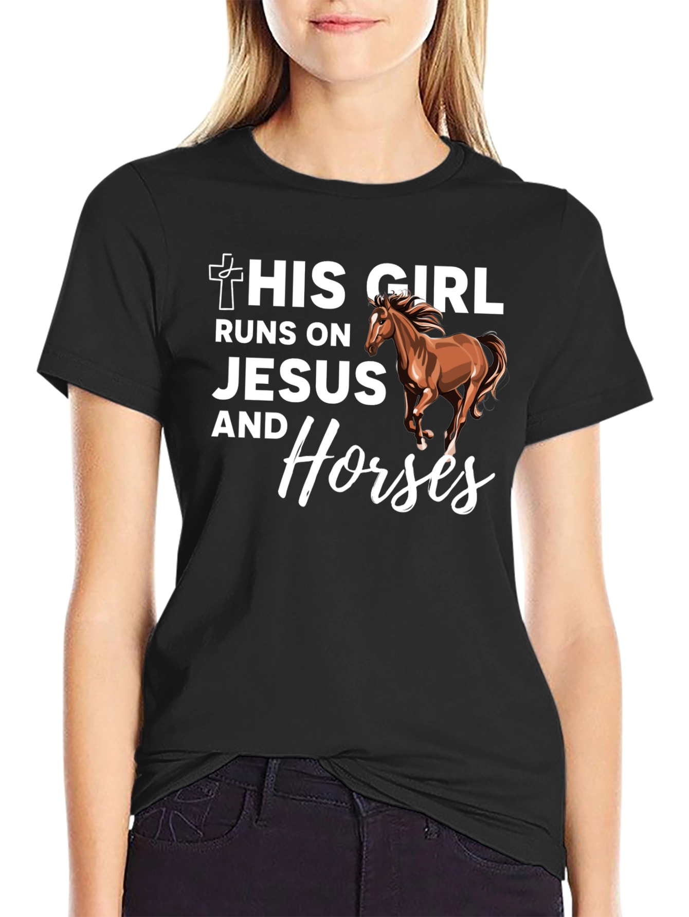 Jesus and Horses T-Shirt