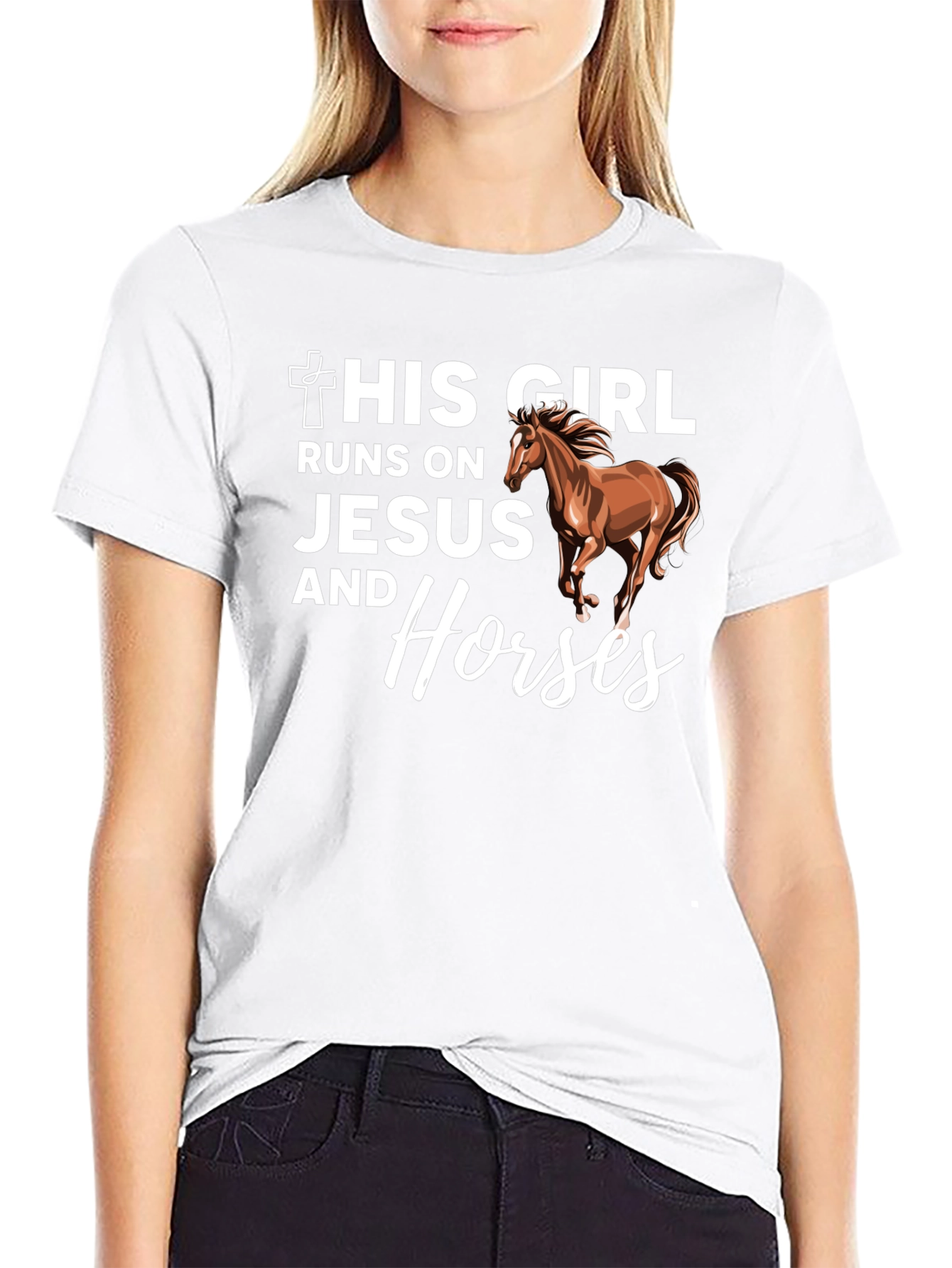 Jesus and Horses T-Shirt