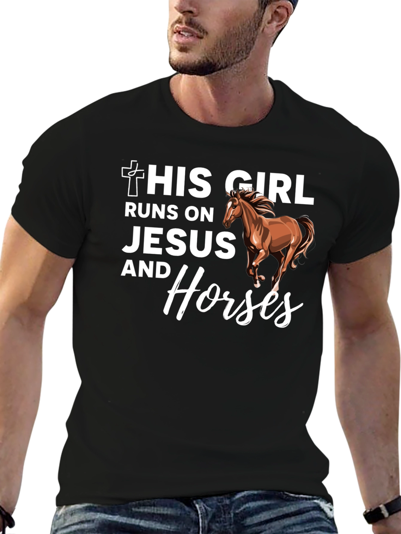 Jesus and Horses T-Shirt
