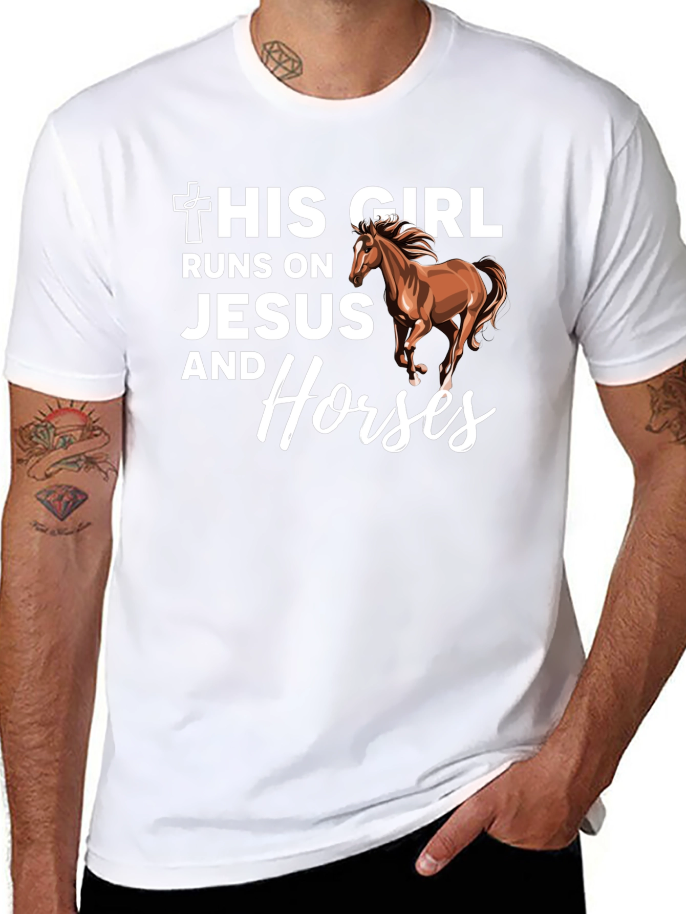 Jesus and Horses T-Shirt