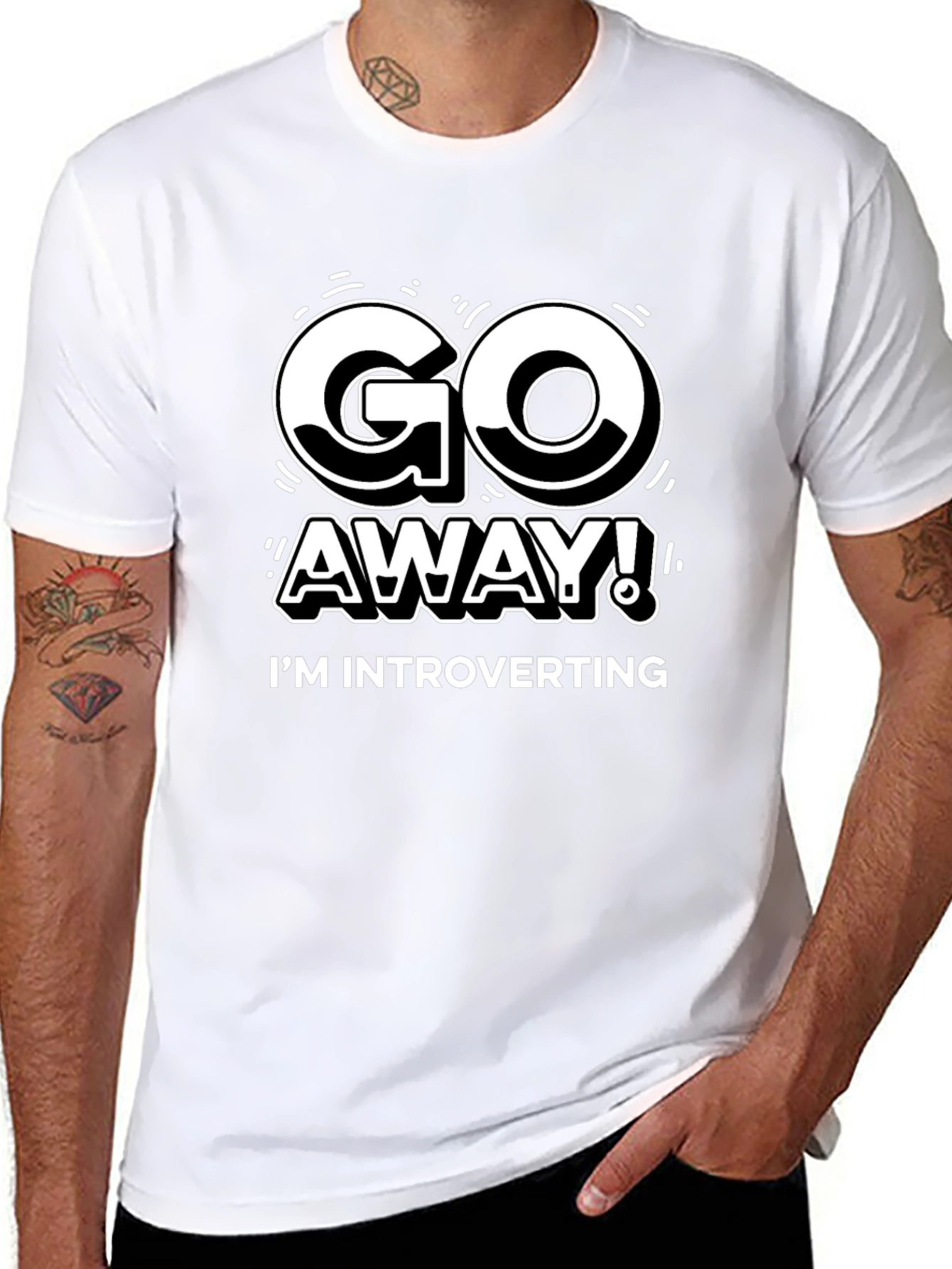 Go Away Im Introverting T-Shirt