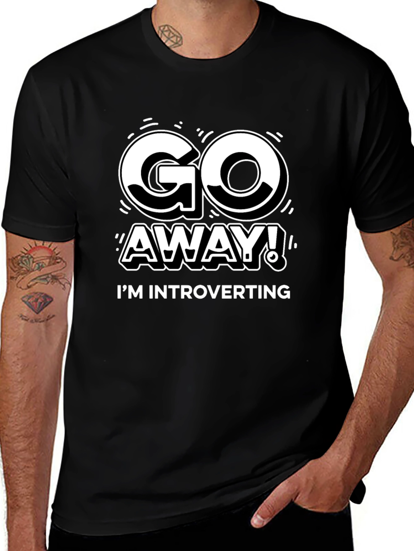 Go Away Im Introverting T-Shirt