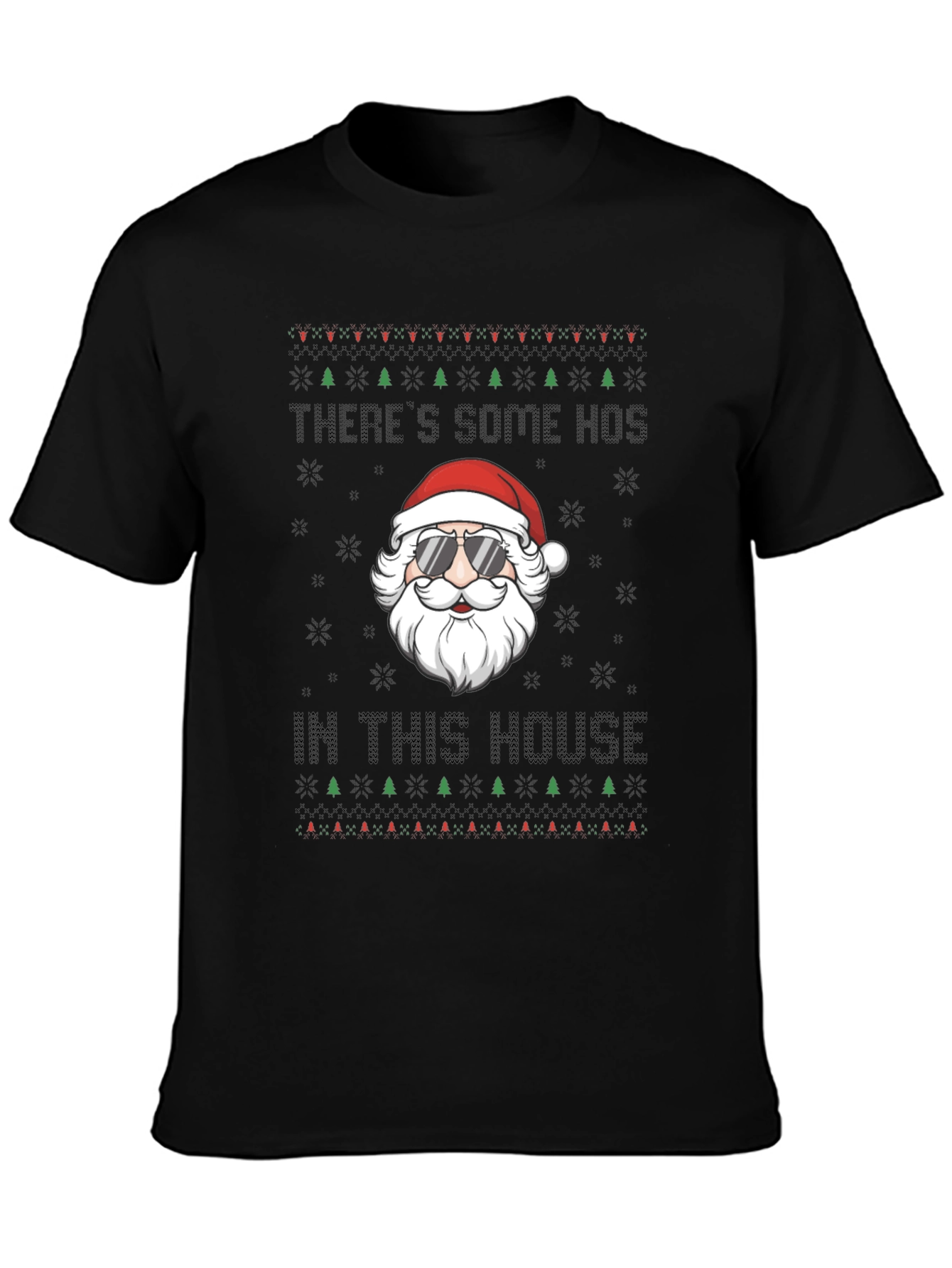 Funny Christmas Santa Hos T-Shirt