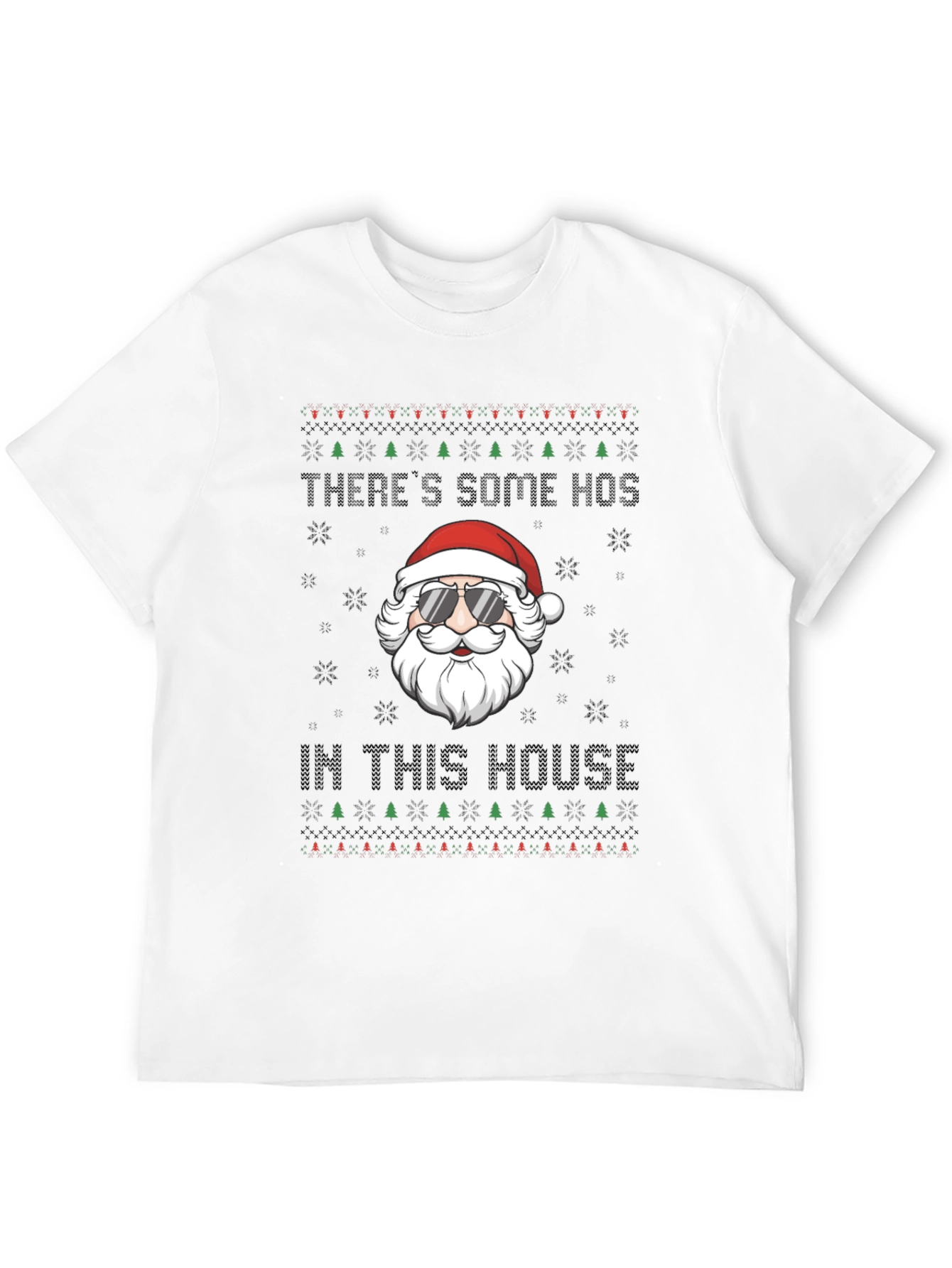 Funny Christmas Santa Hos T-Shirt