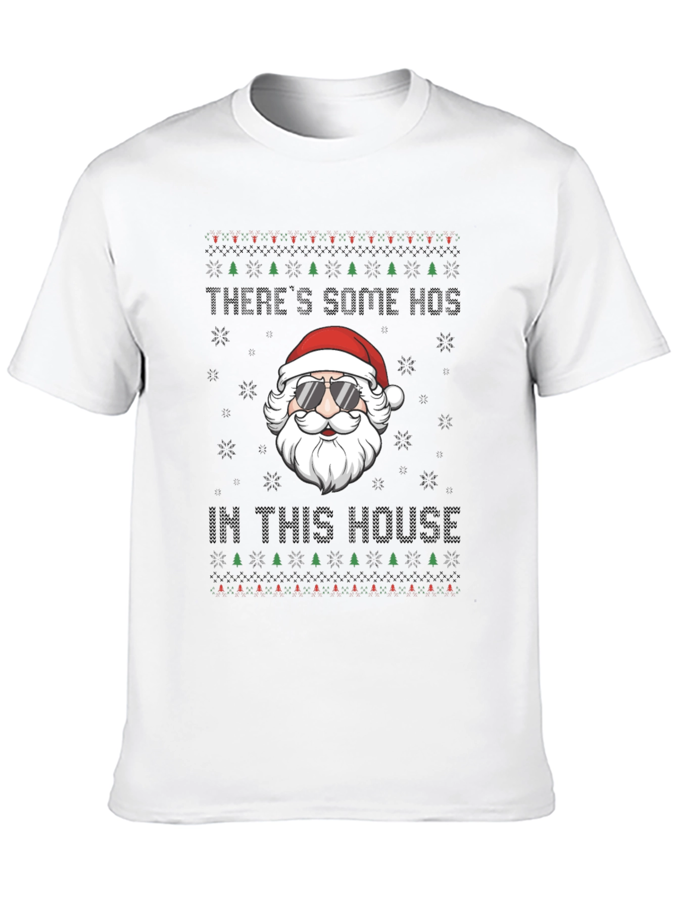 Funny Christmas Santa Hos T-Shirt