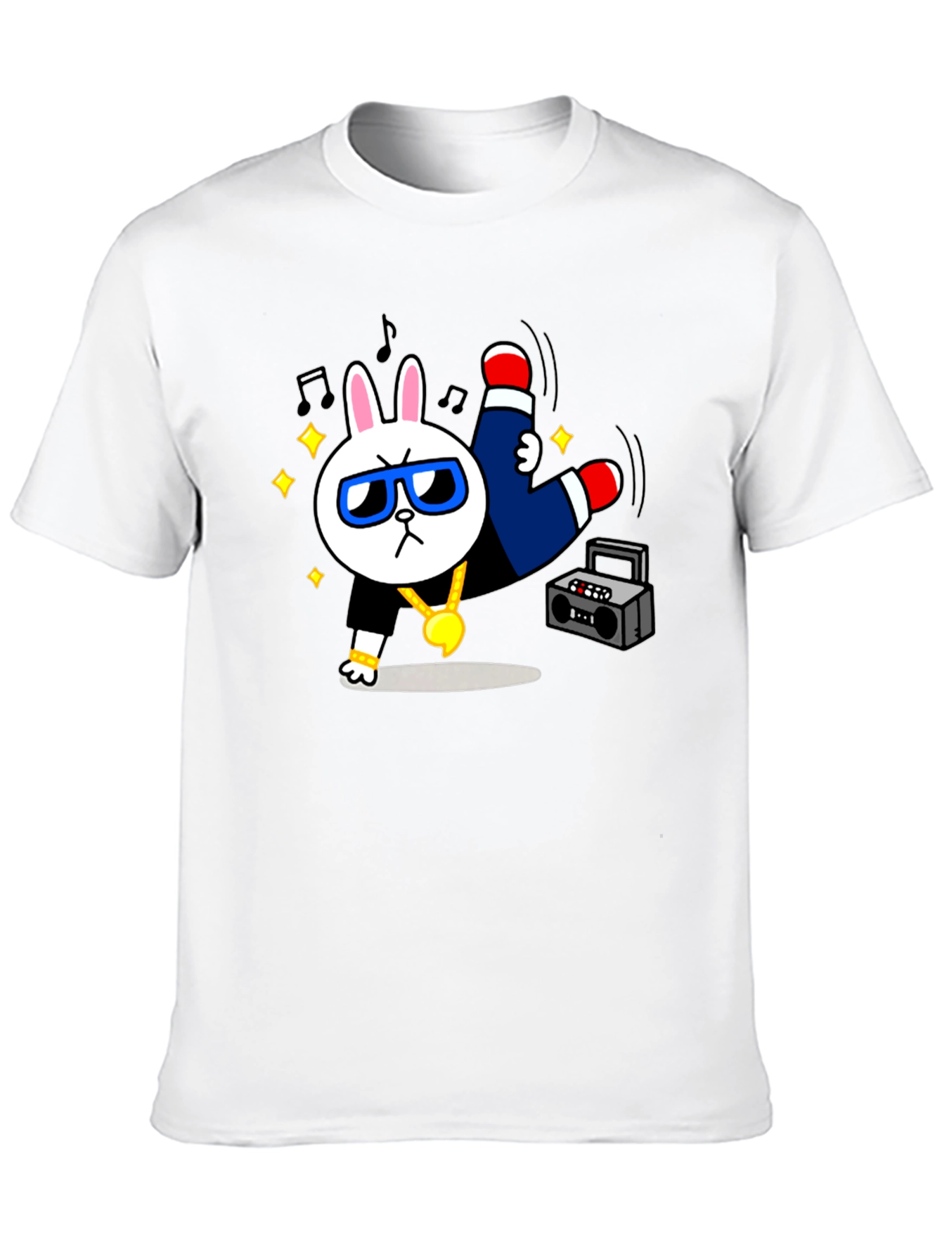 Cool Rabbit Graphic T-Shirt