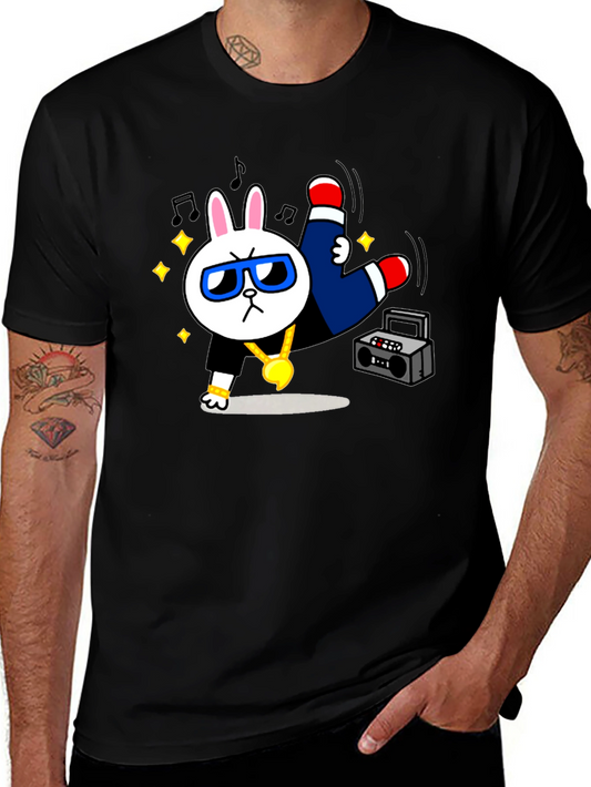Cool Rabbit Graphic T-Shirt