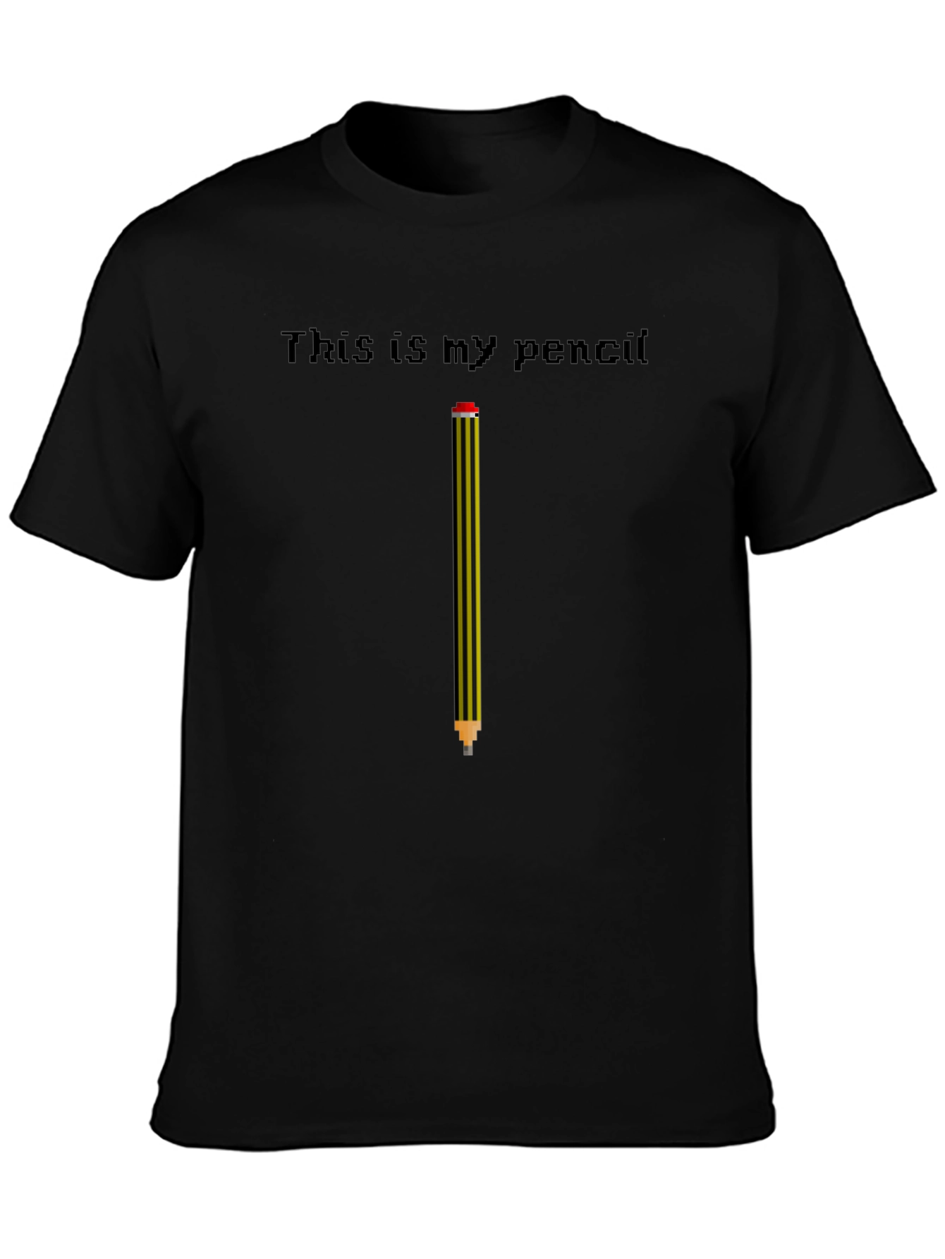 This is My Pencil T-Shirt - Fun Graphic Tee
