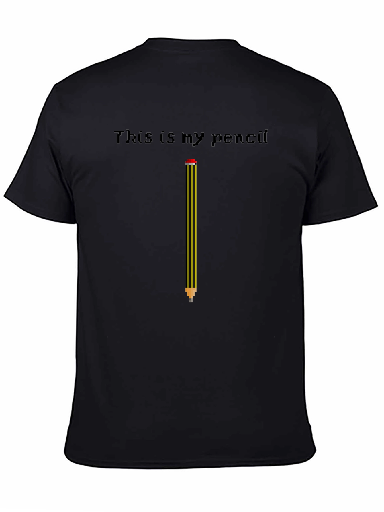 This is My Pencil T-Shirt - Fun Graphic Tee
