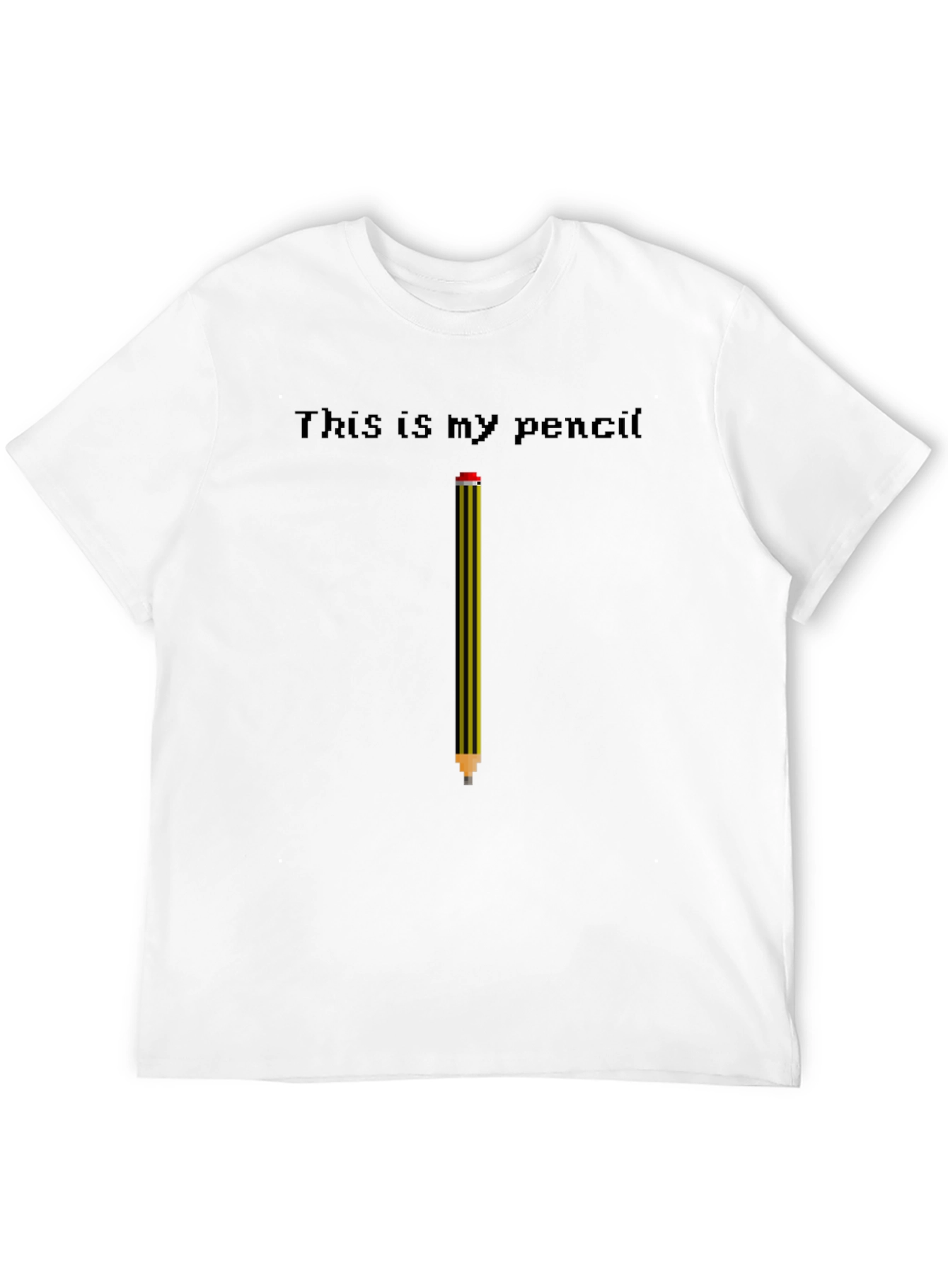 This is My Pencil T-Shirt - Fun Graphic Tee