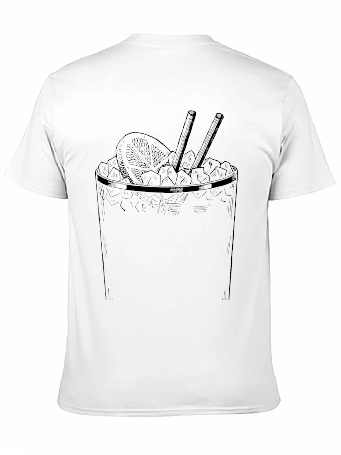 Cocktail Graphic Tee - Cool Drink Design