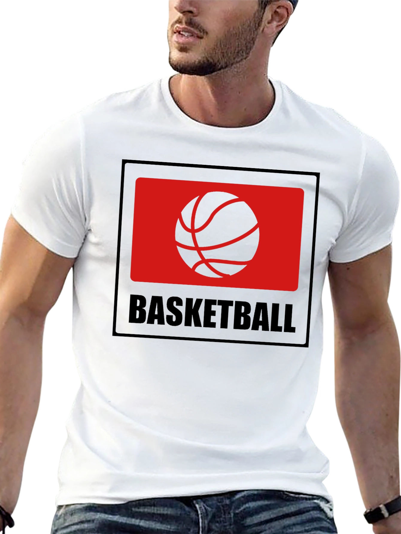 Basketball Graphic Tee - Cool & Casual