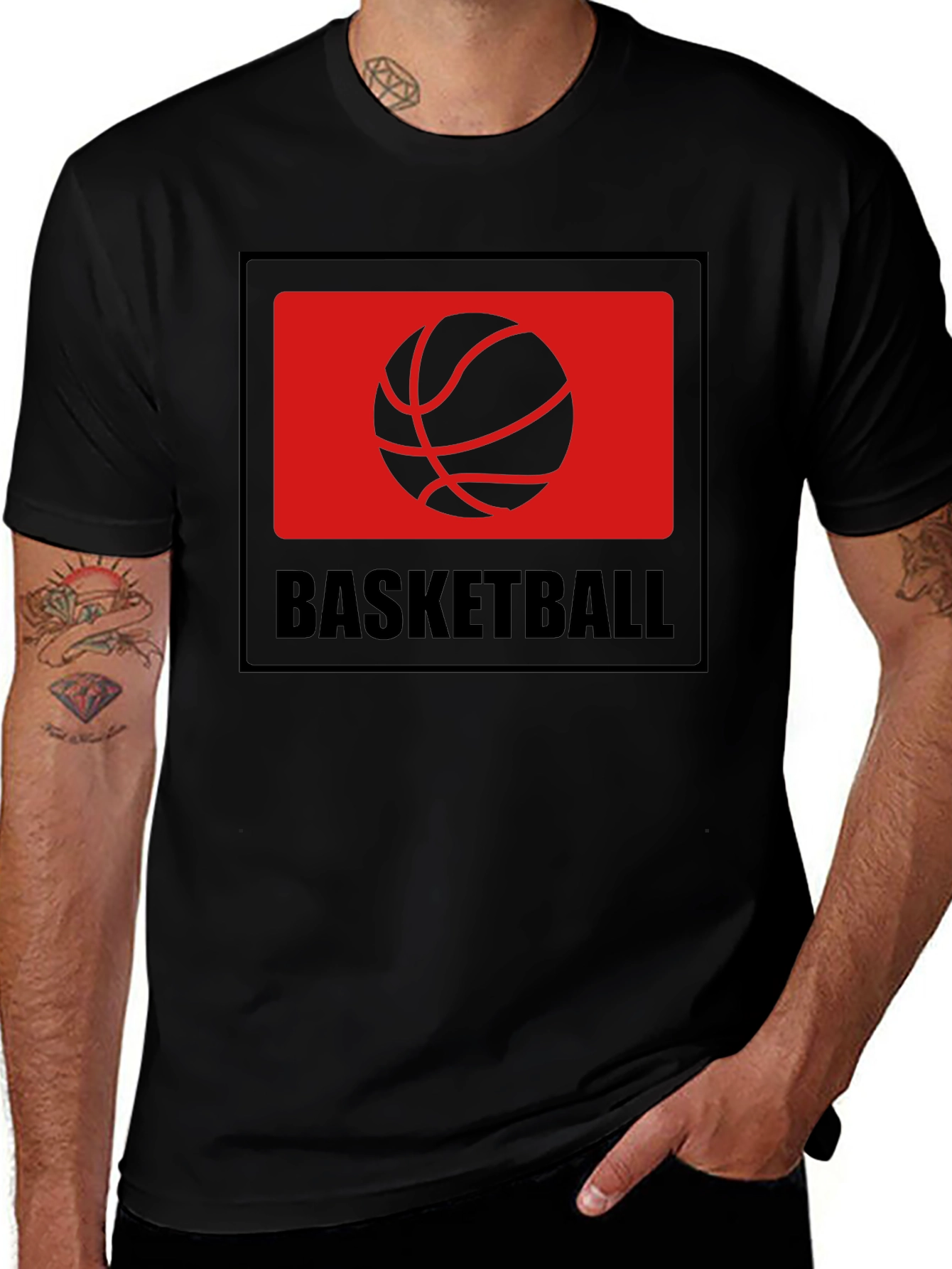 Basketball Graphic Tee - Cool & Casual