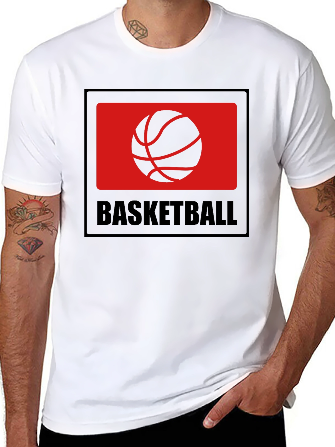 Basketball Graphic Tee - Cool & Casual