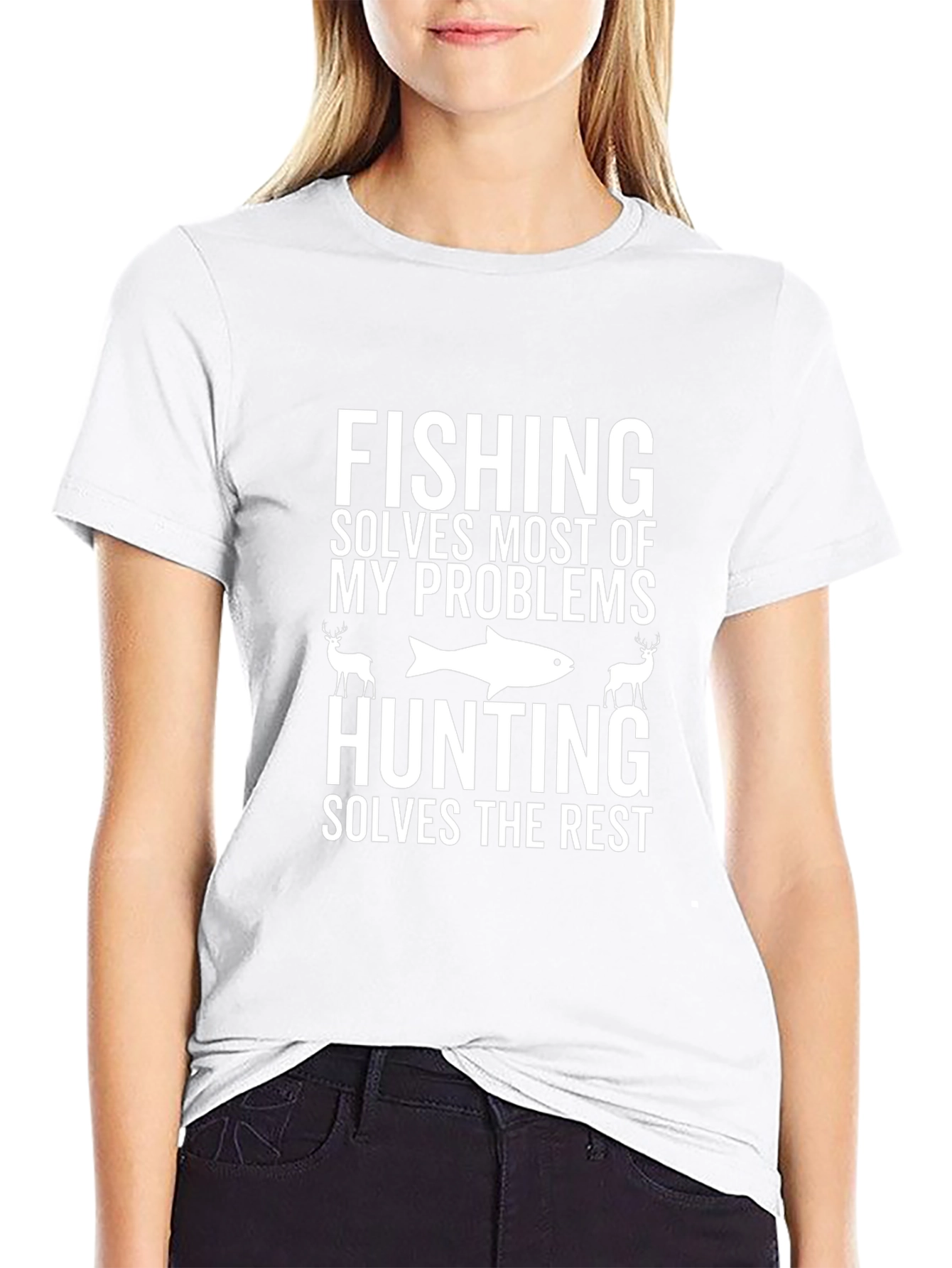Fishing & Hunting Problem Solver T-Shirt