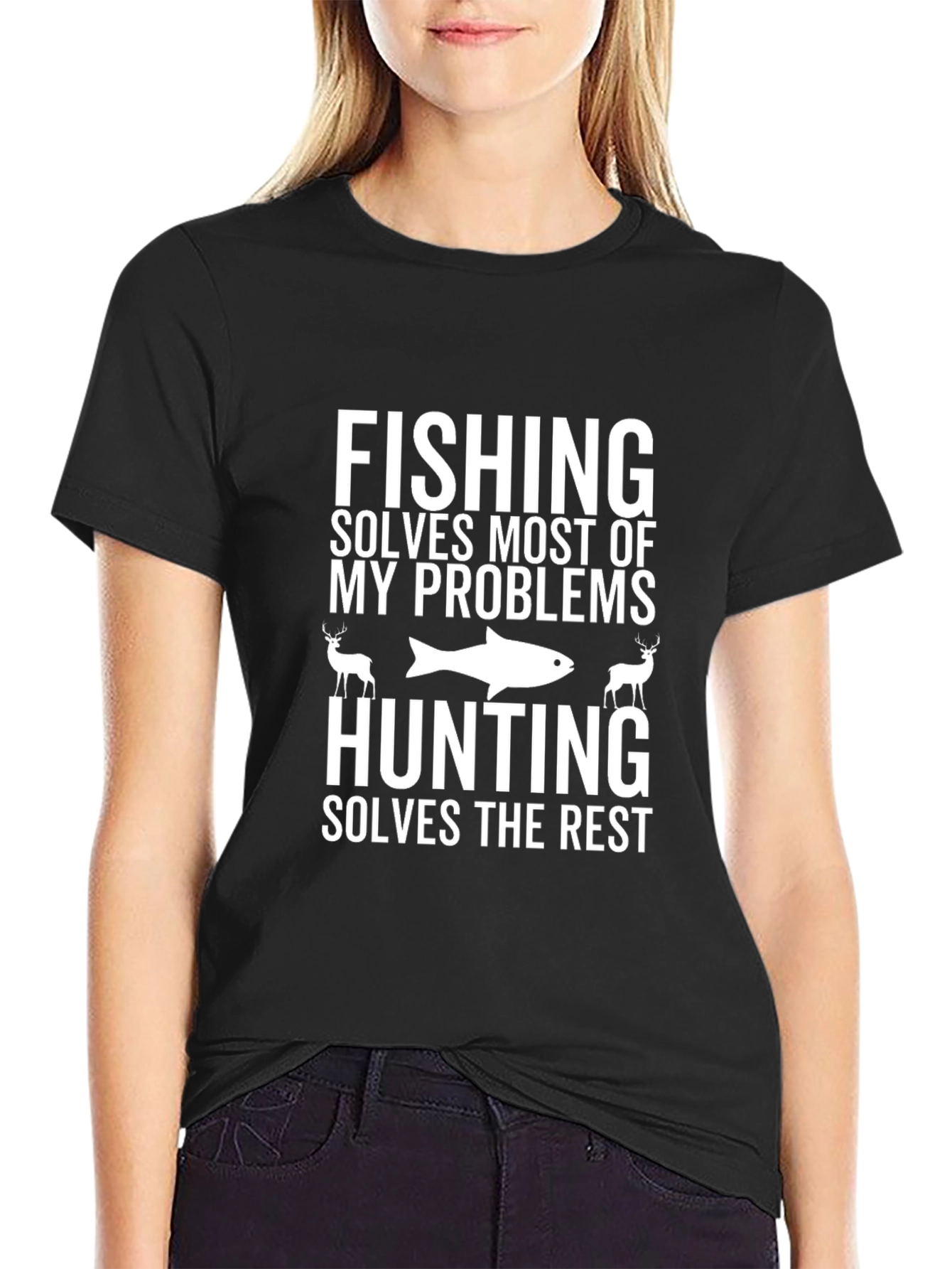 Fishing & Hunting Problem Solver T-Shirt