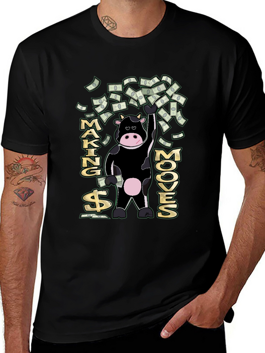 Making Mooves Black T-Shirt