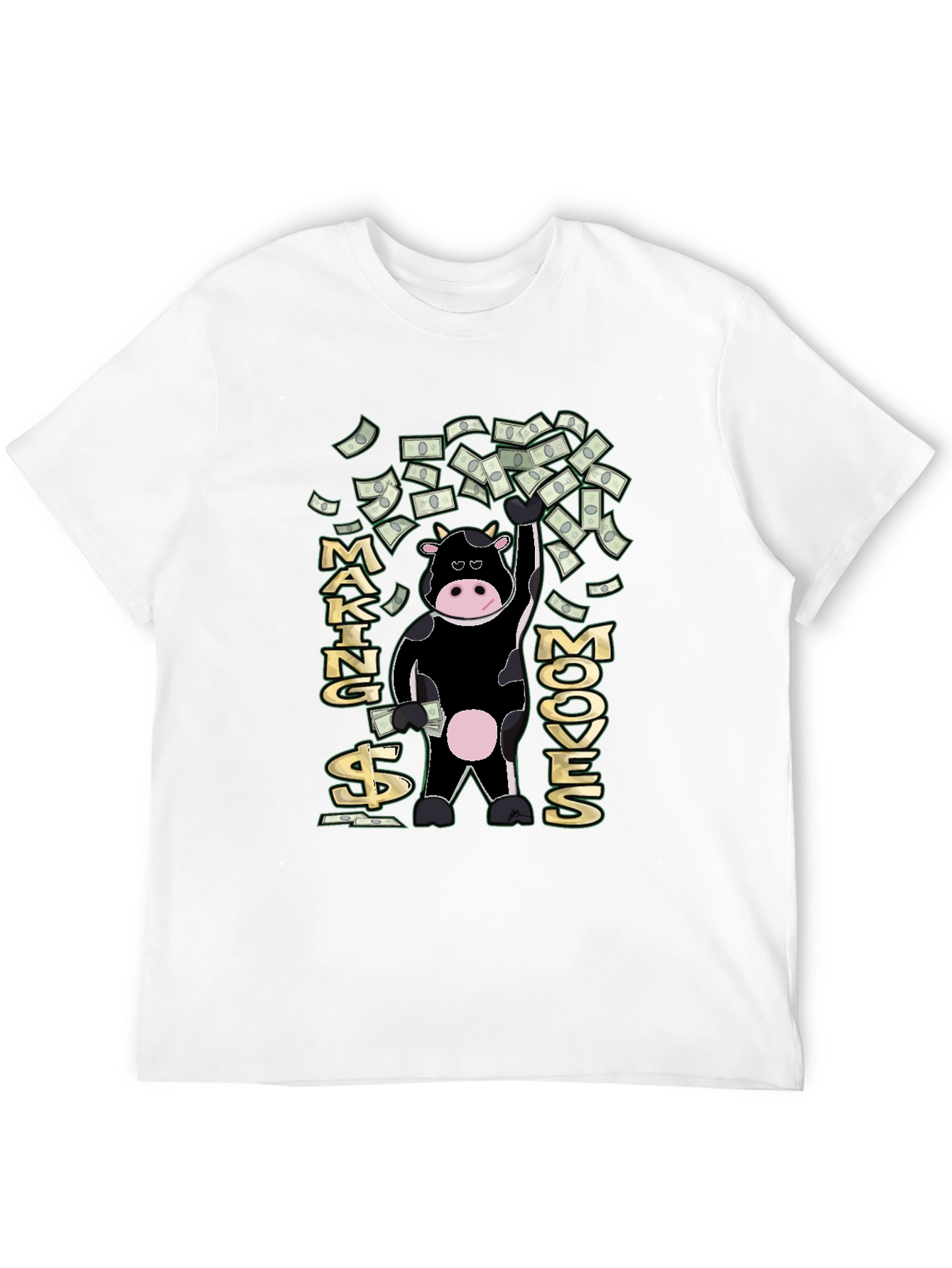 Making Mooves Black T-Shirt