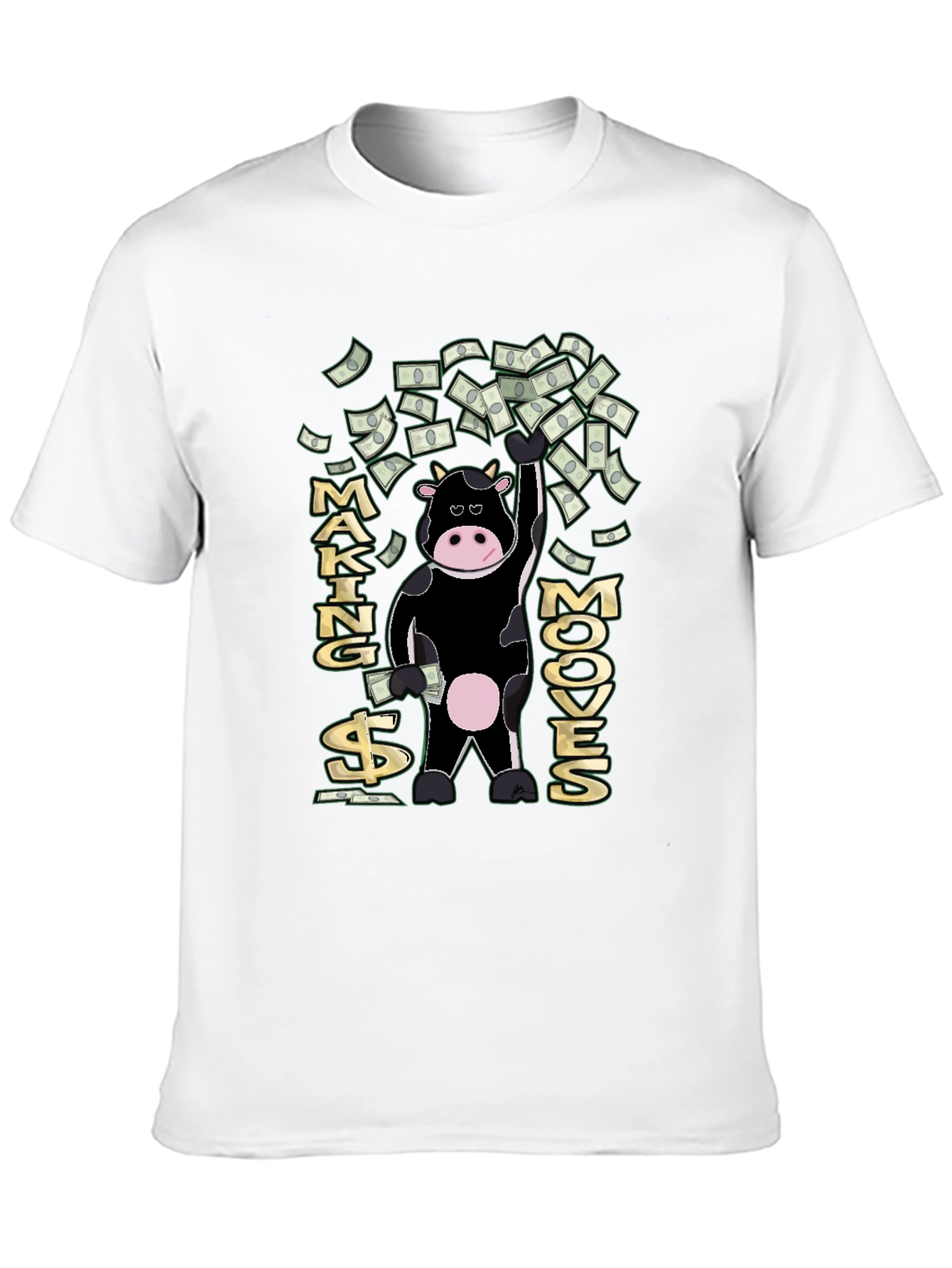 Making Mooves Black T-Shirt