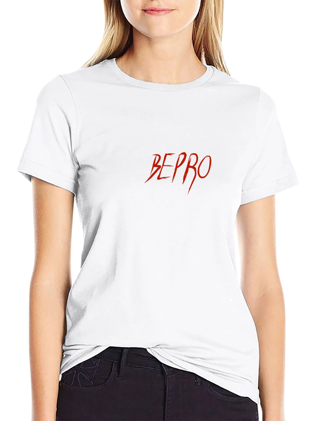 BEPRO Red Graphic Tee - Black