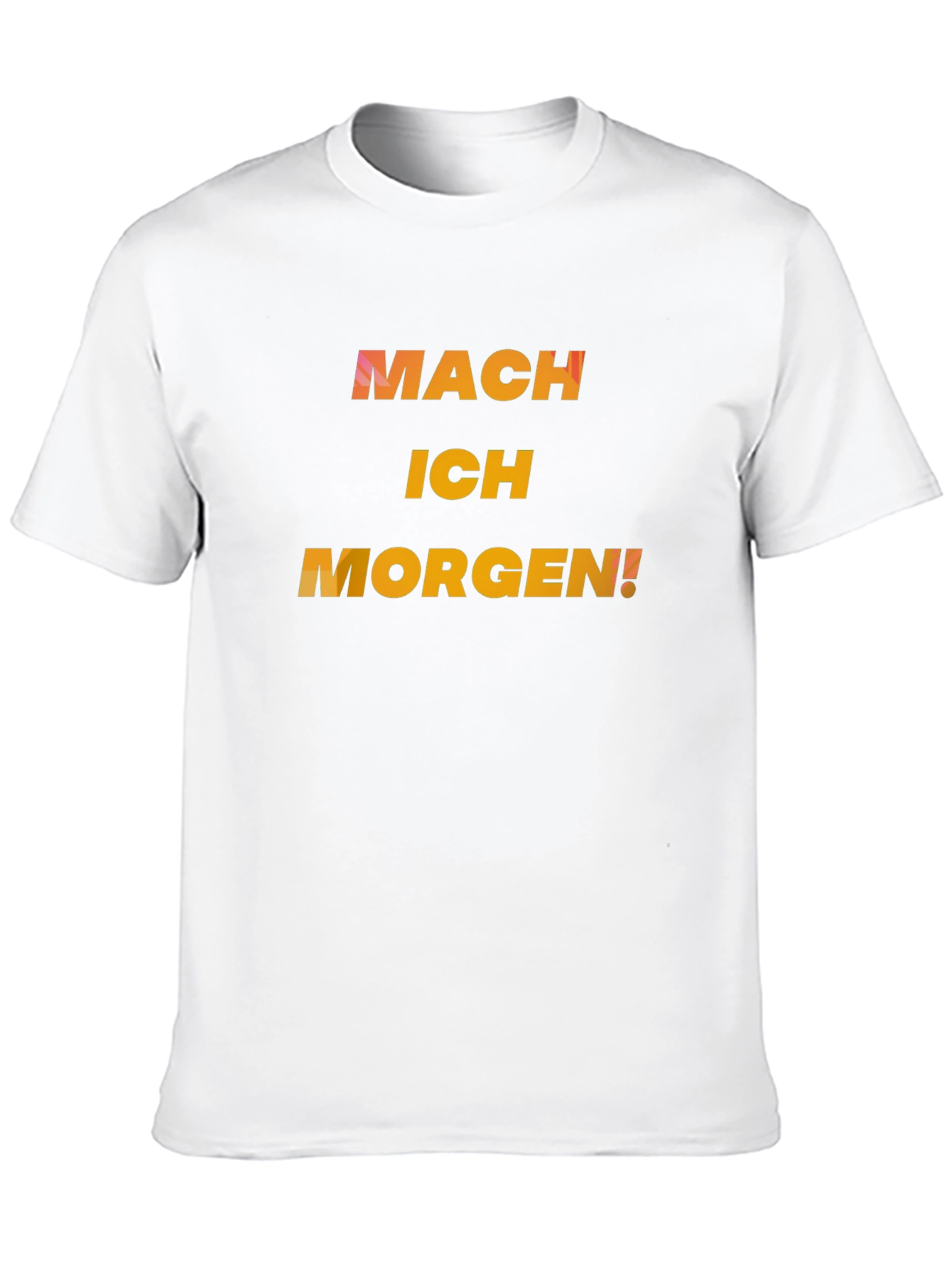Mach Ich Morgen! Black Graphic Tee