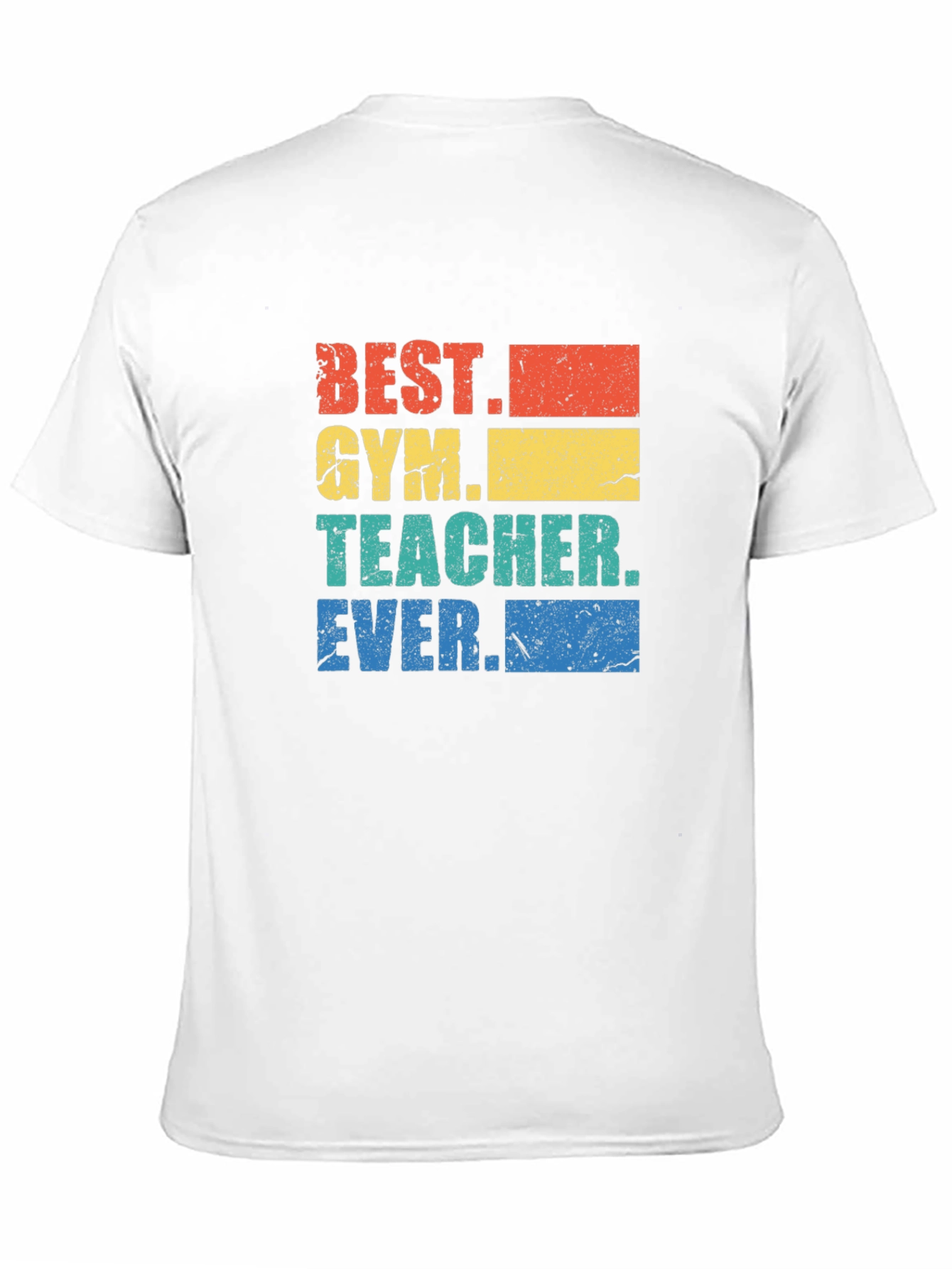 Best Gym Teacher Ever Retro Graphic T-Shirt
