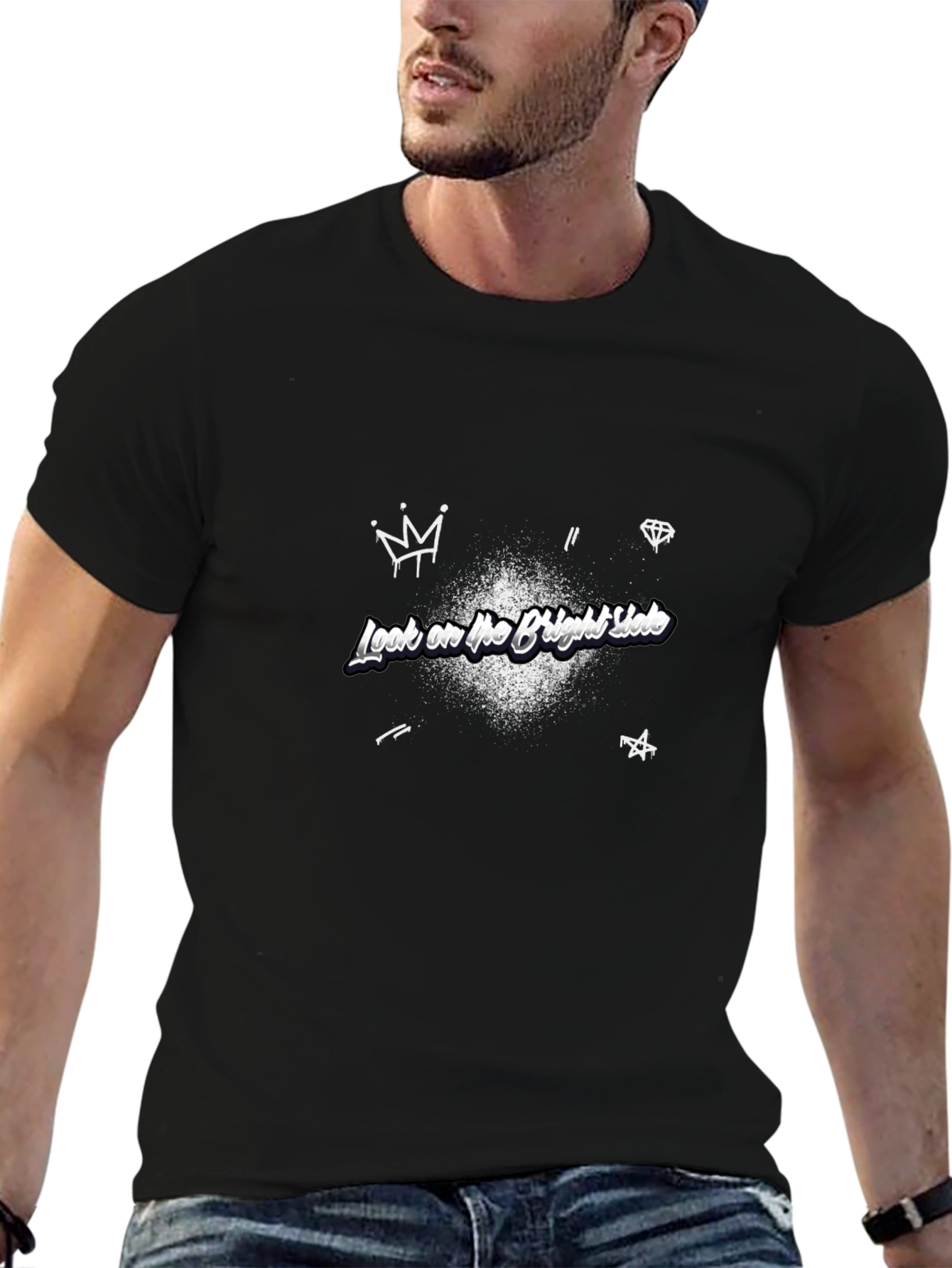 Look on the Bright Side Graphic Tee