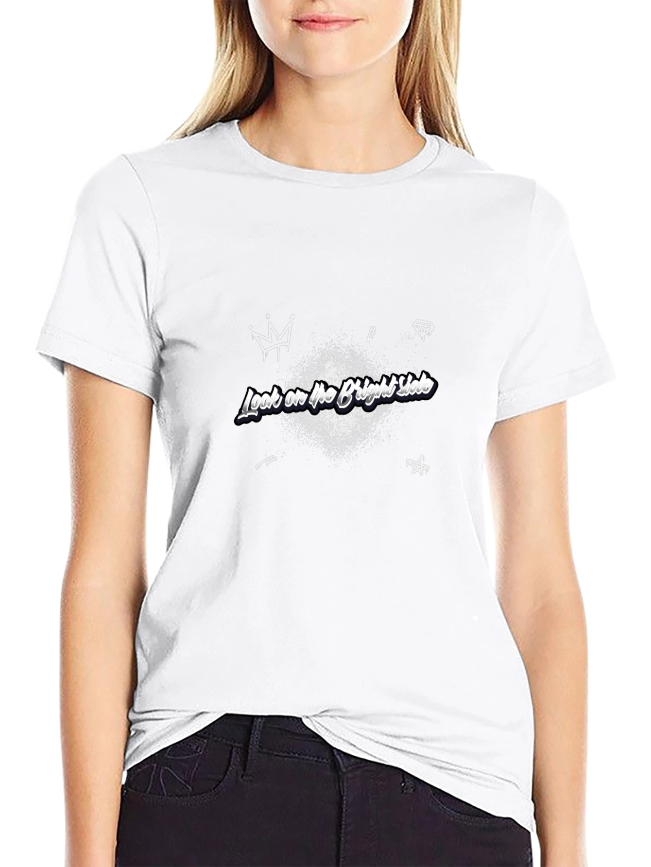 Look on the Bright Side Graphic Tee