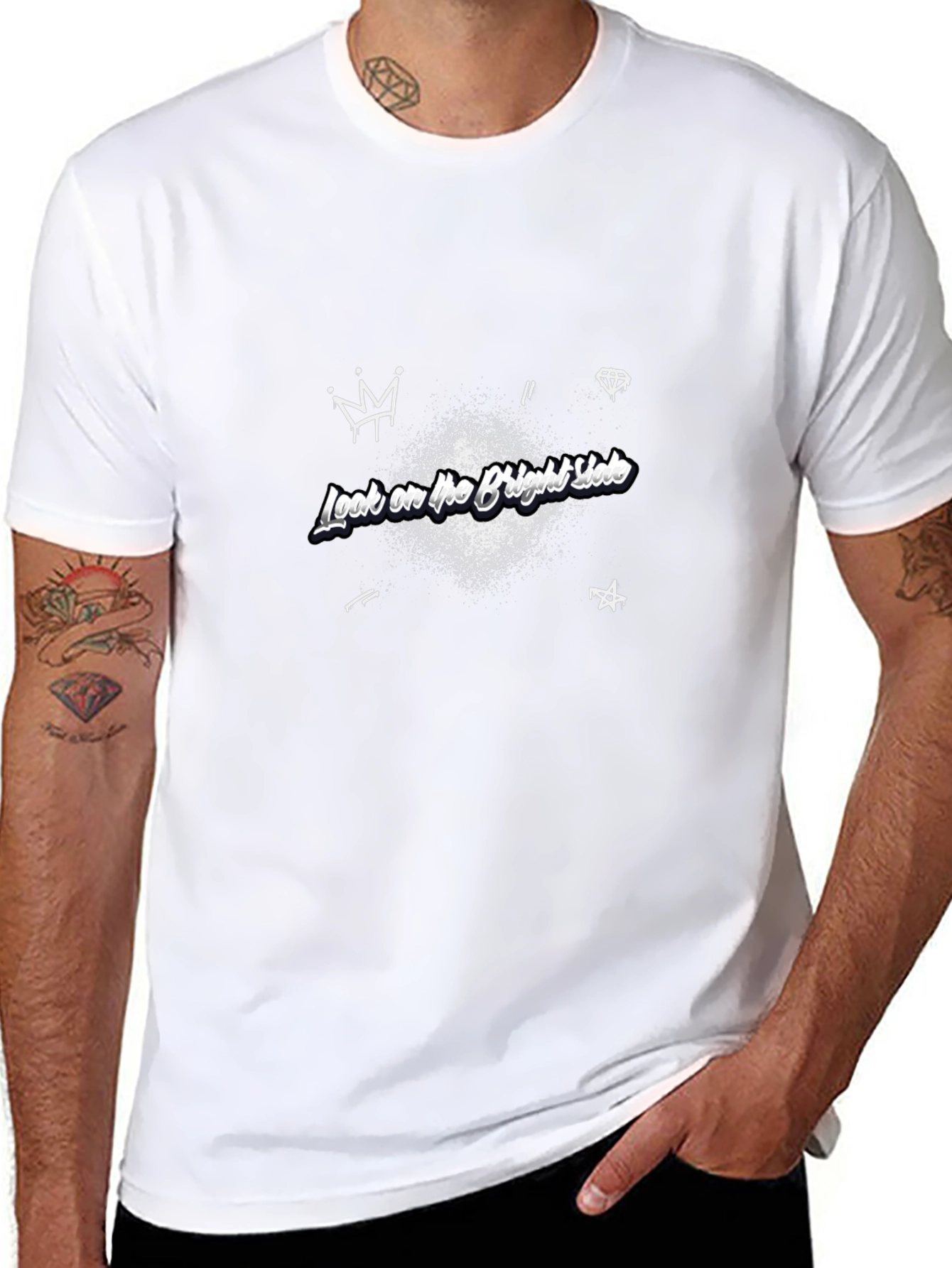 Look on the Bright Side Graphic Tee