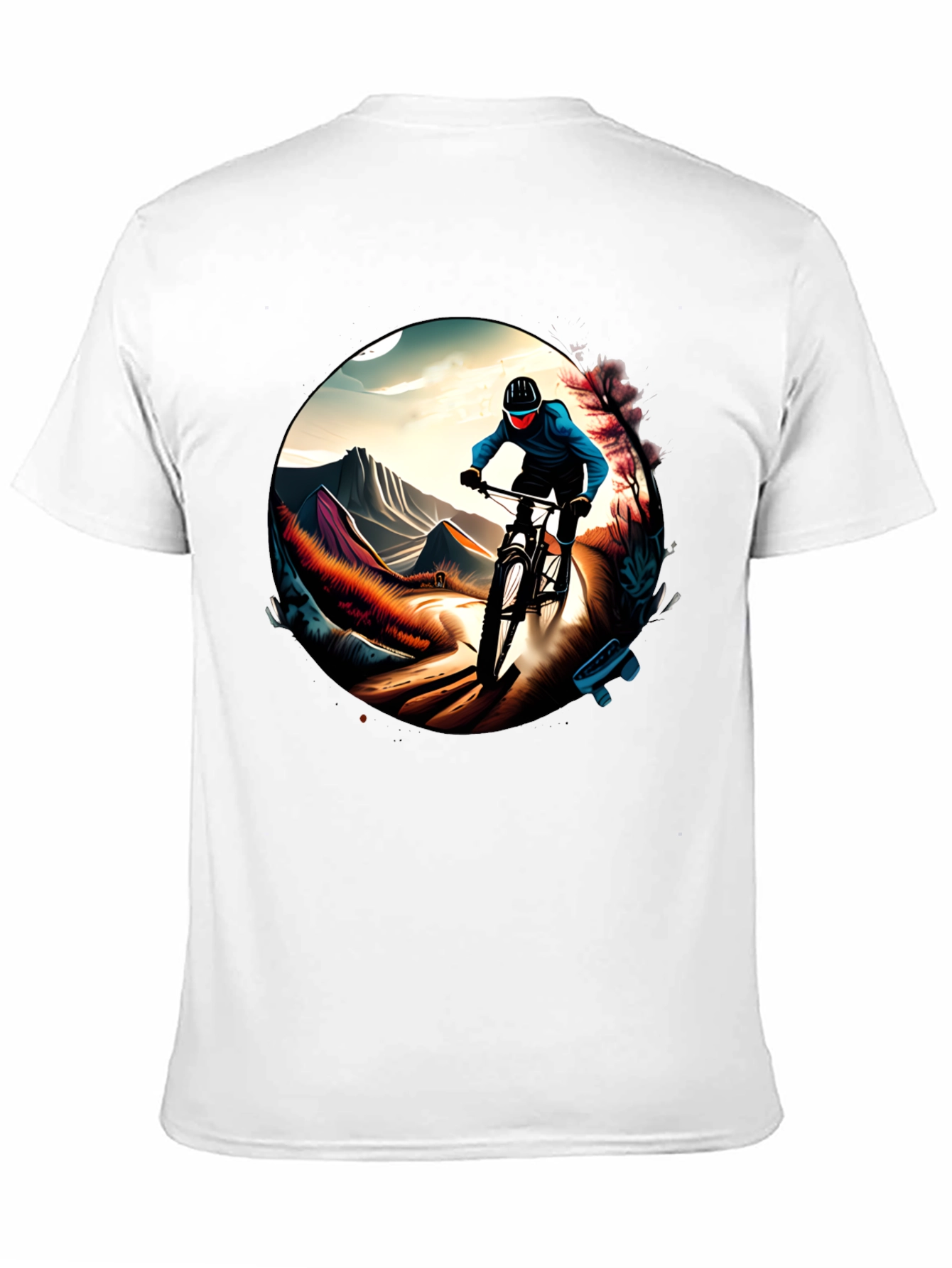 Mountain Biking Graphic Tee - Ride in Style