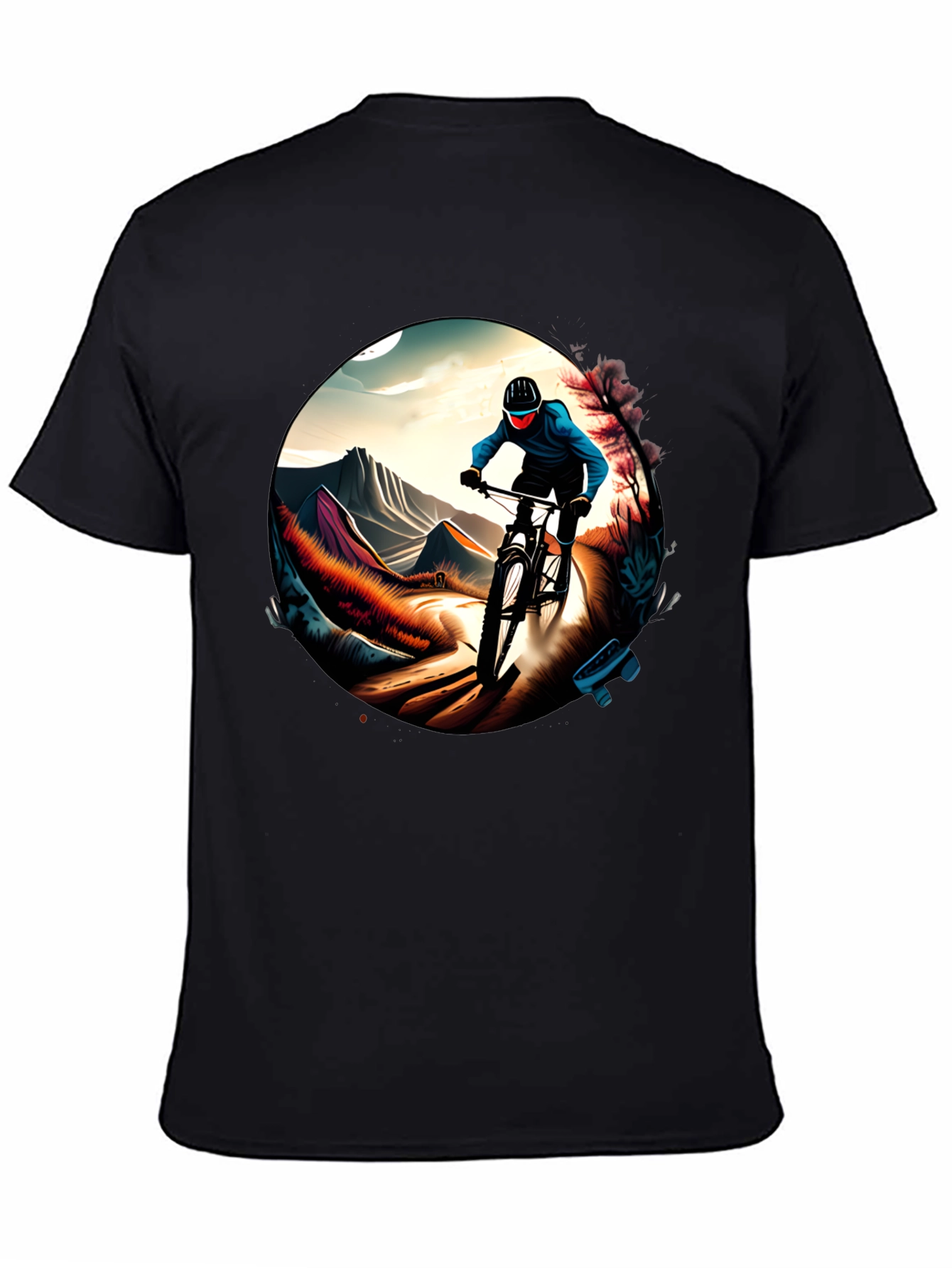 Mountain Biking Graphic Tee - Ride in Style