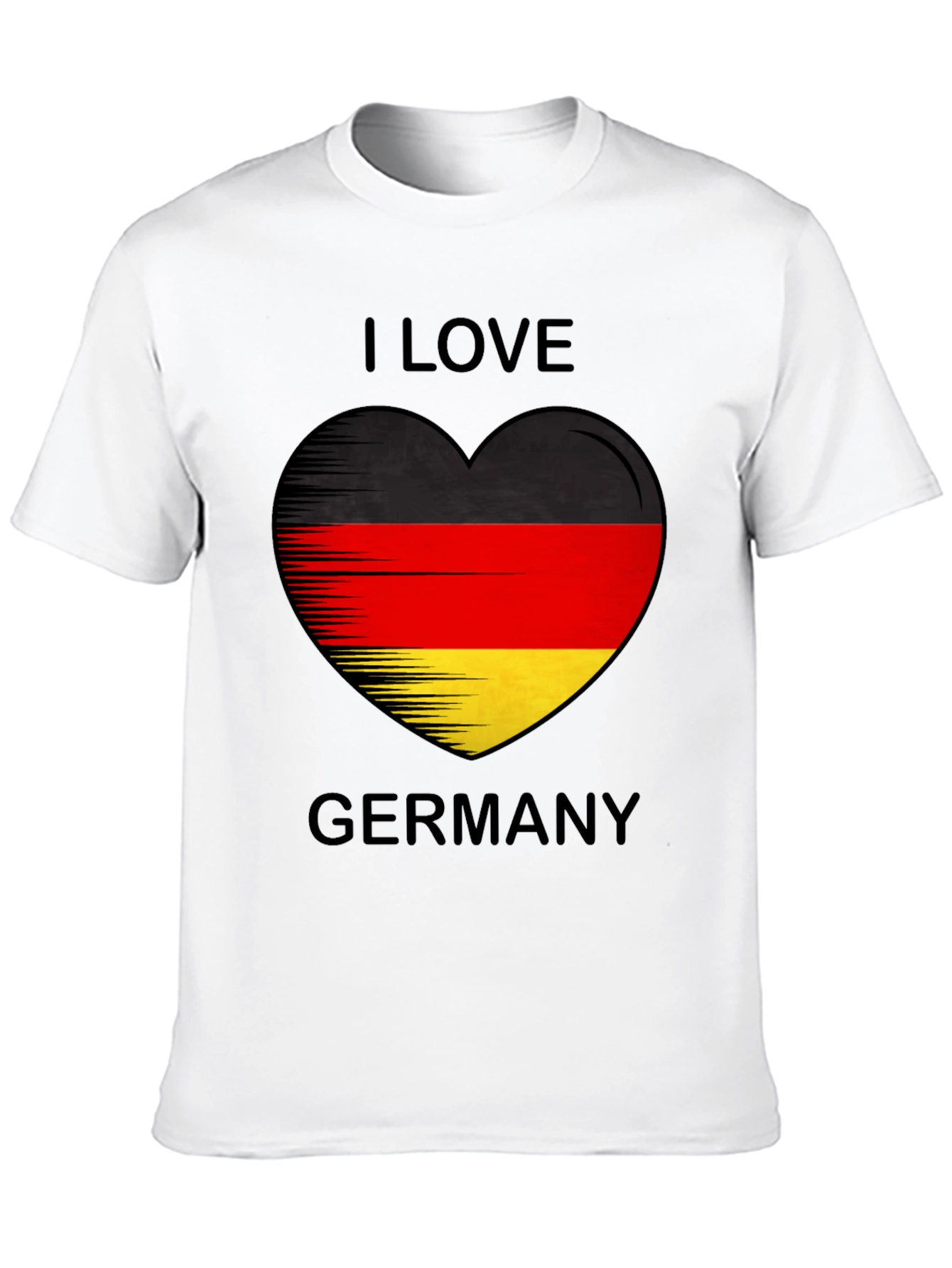 I Love Germany Flag Heart T-Shirt