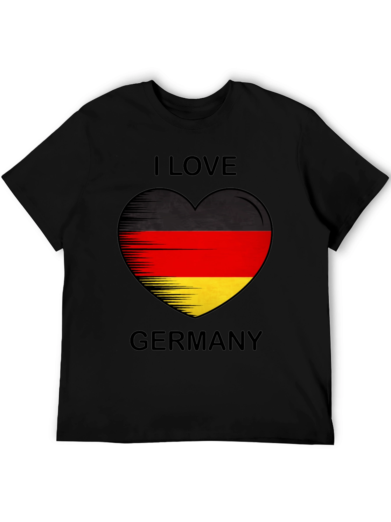 I Love Germany Flag Heart T-Shirt