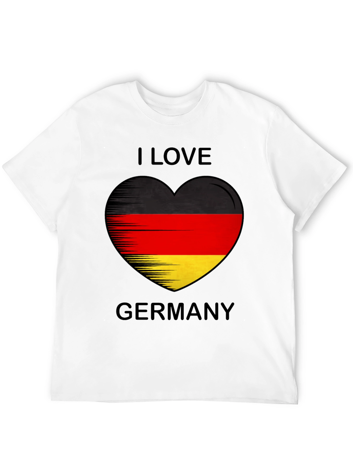 I Love Germany Flag Heart T-Shirt