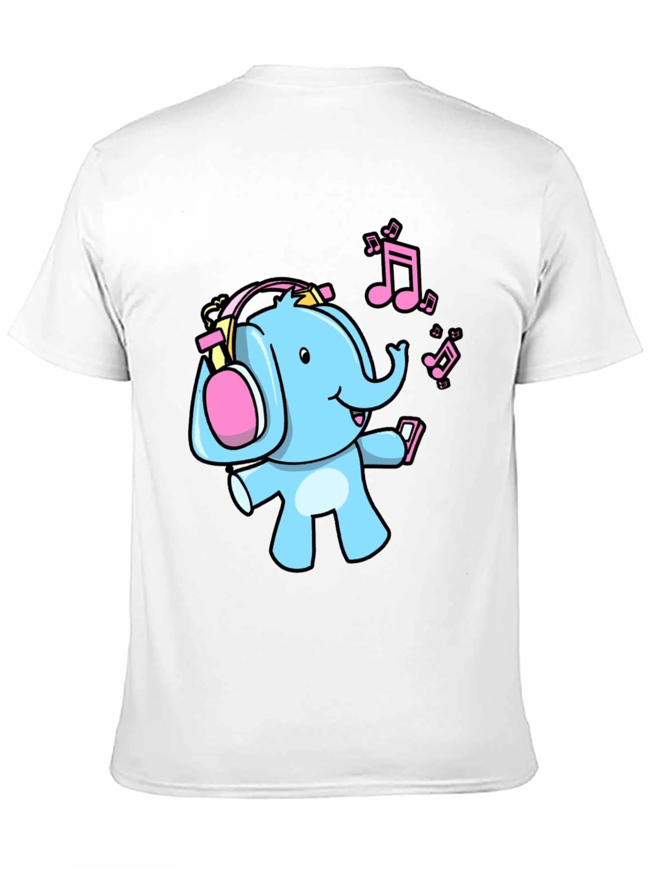 Elephant DJ Graphic Tee - Fun Music Lover Shirt