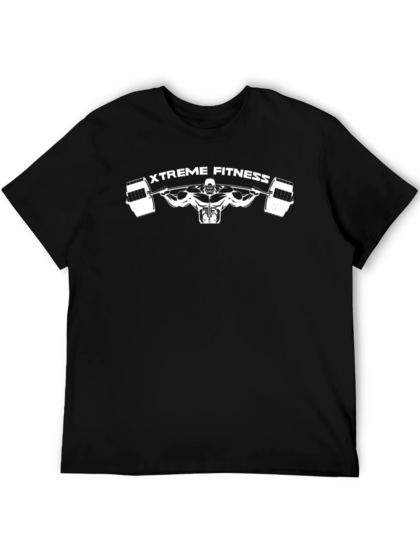 Xtreme Fitness Graphic T-Shirt - Black Gym Tee