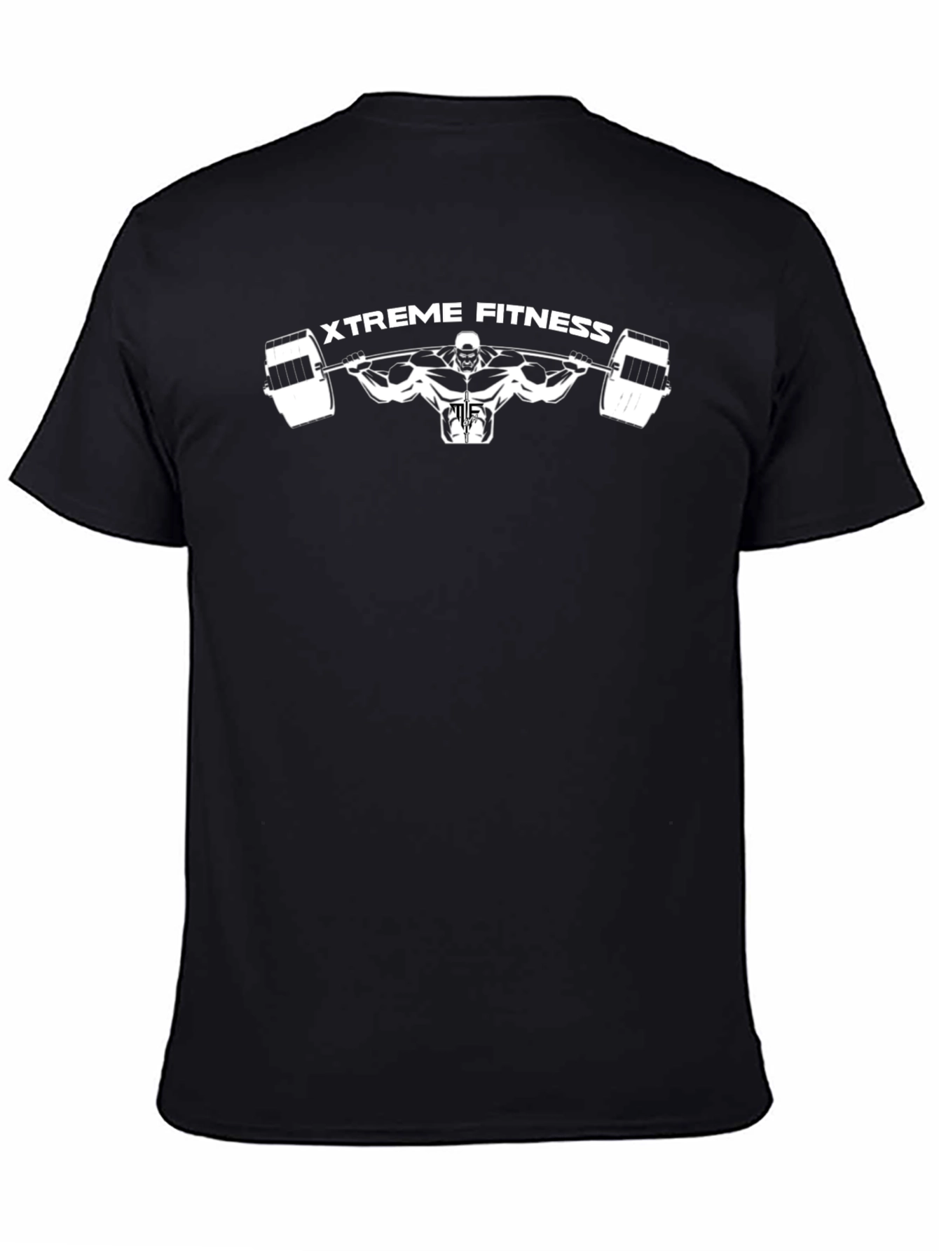 Xtreme Fitness Graphic T-Shirt - Black Gym Tee