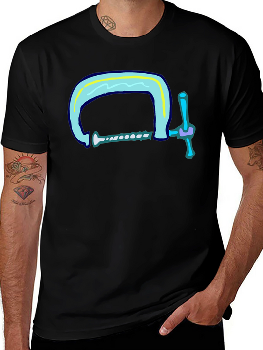 Clamp Graphic Tee - Cool & Comfy Black T-Shirt