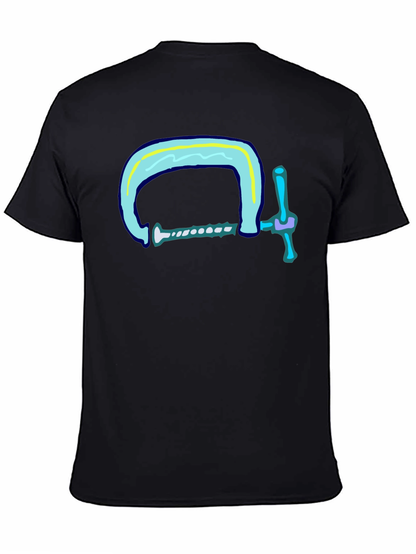 Clamp Graphic Tee - Cool & Comfy Black T-Shirt