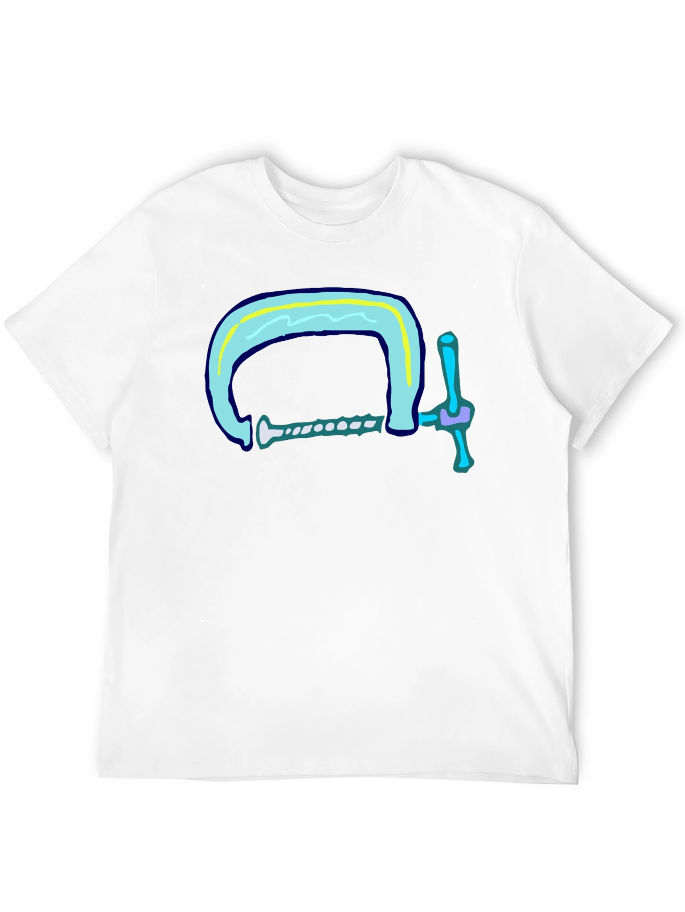 Clamp Graphic Tee - Cool & Comfy Black T-Shirt