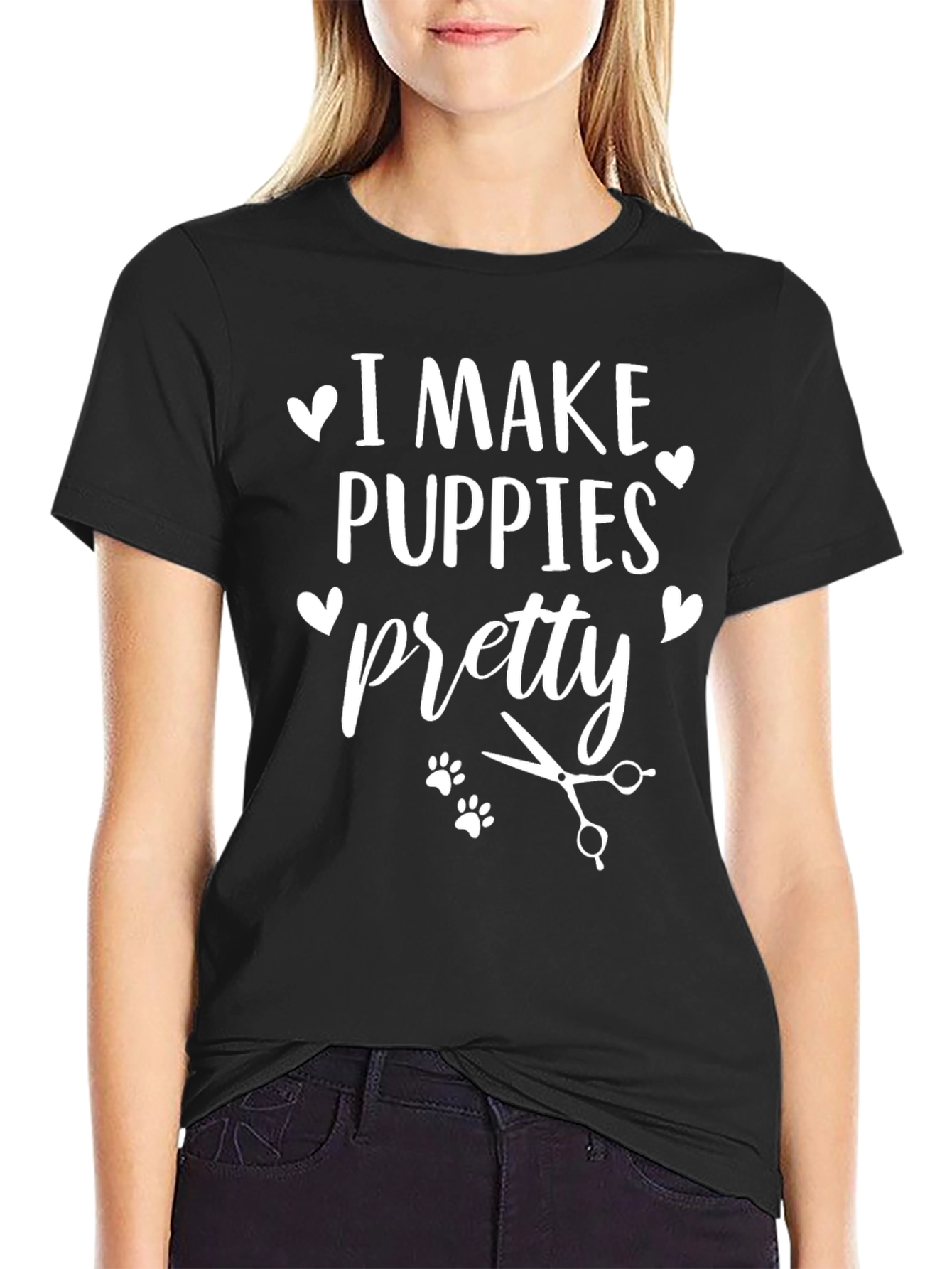 I Make Puppies Pretty T-Shirt