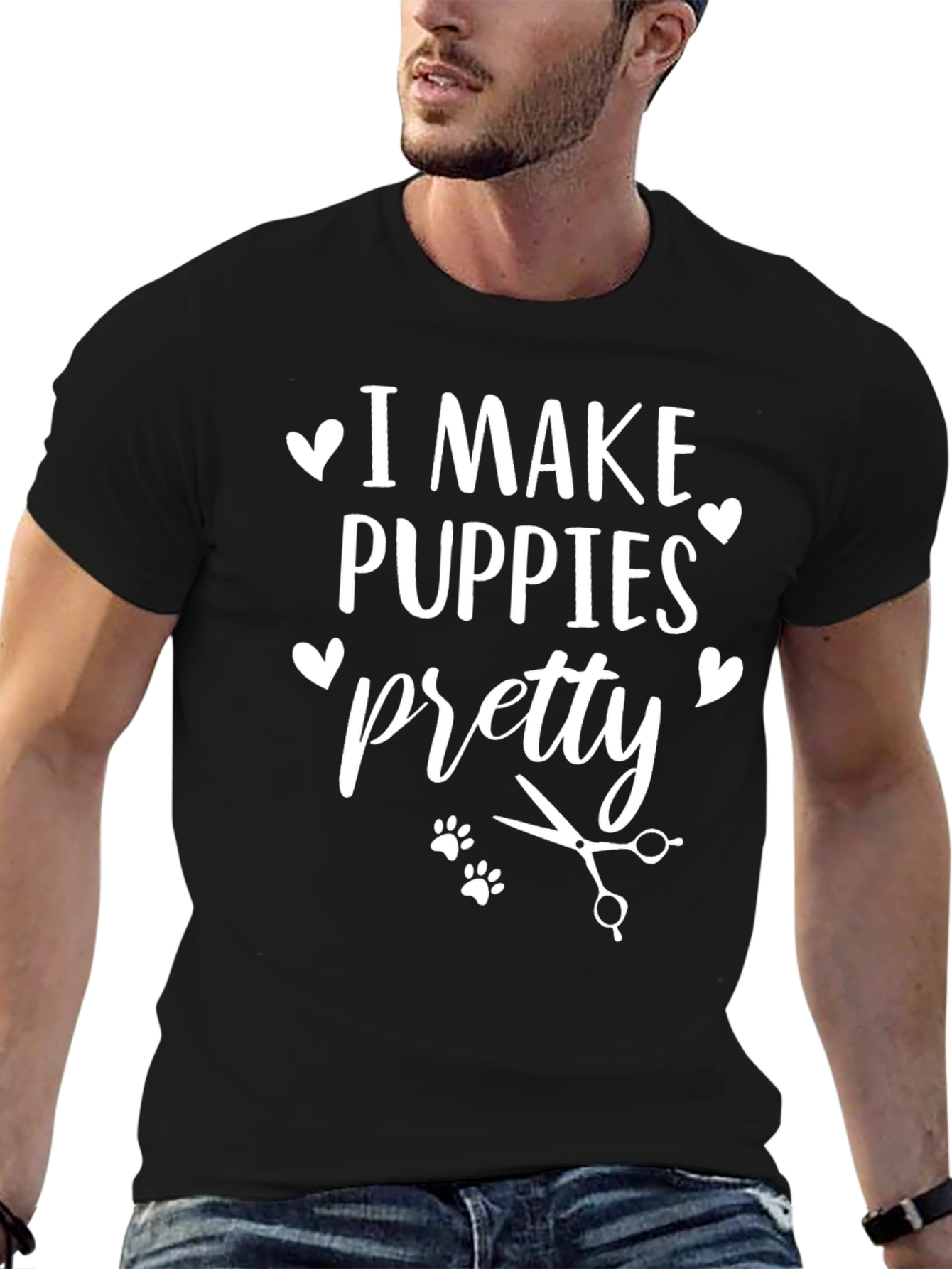 I Make Puppies Pretty T-Shirt
