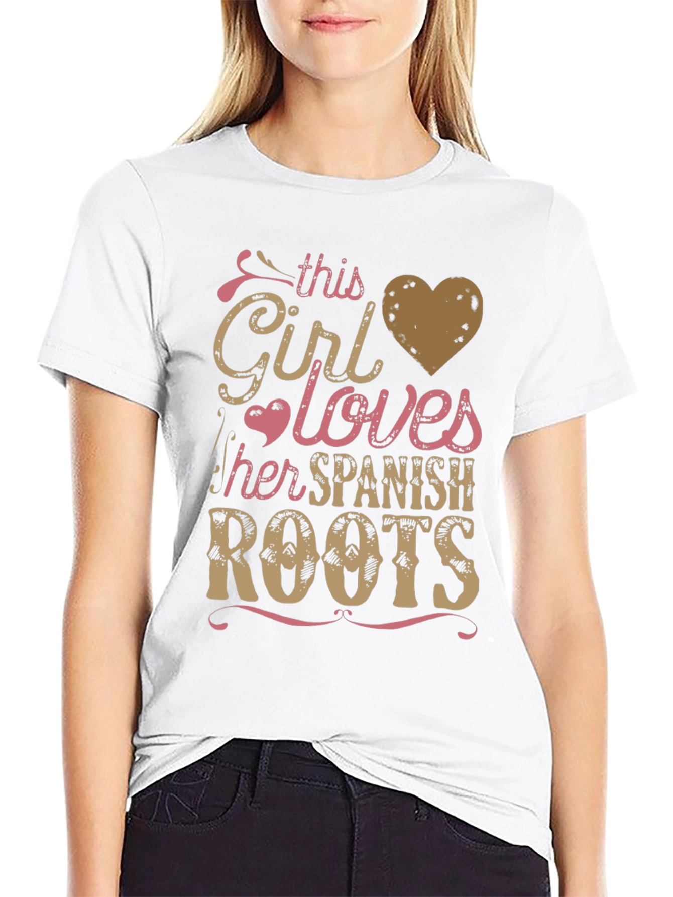 This Girl Loves Spanish Roots T-Shirt