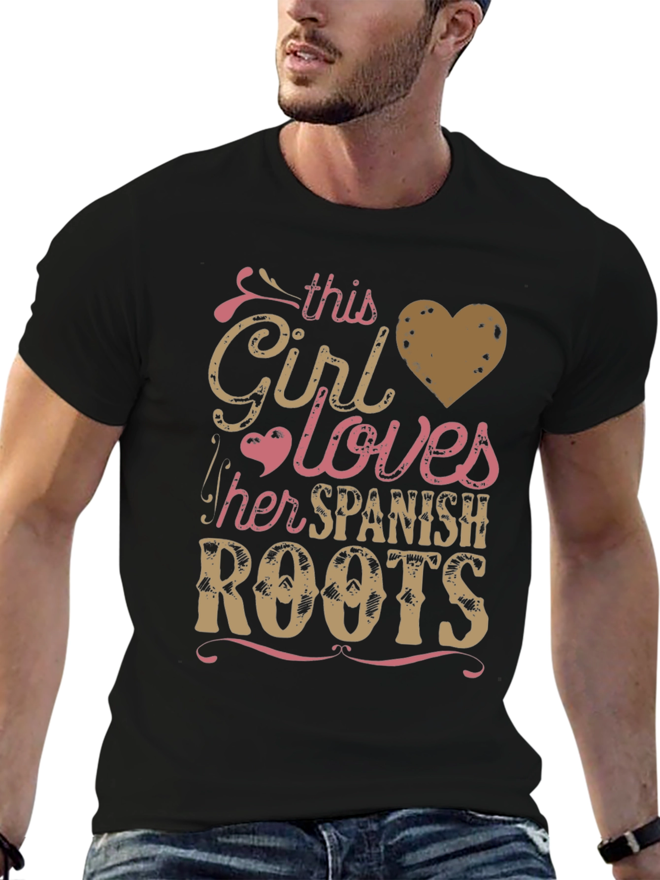 This Girl Loves Spanish Roots T-Shirt