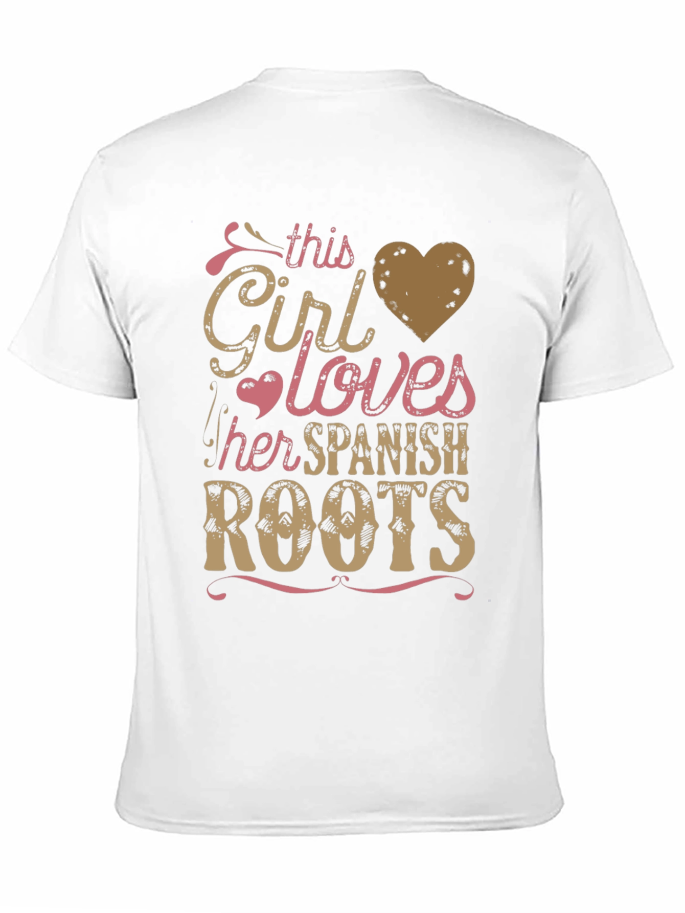 This Girl Loves Spanish Roots T-Shirt