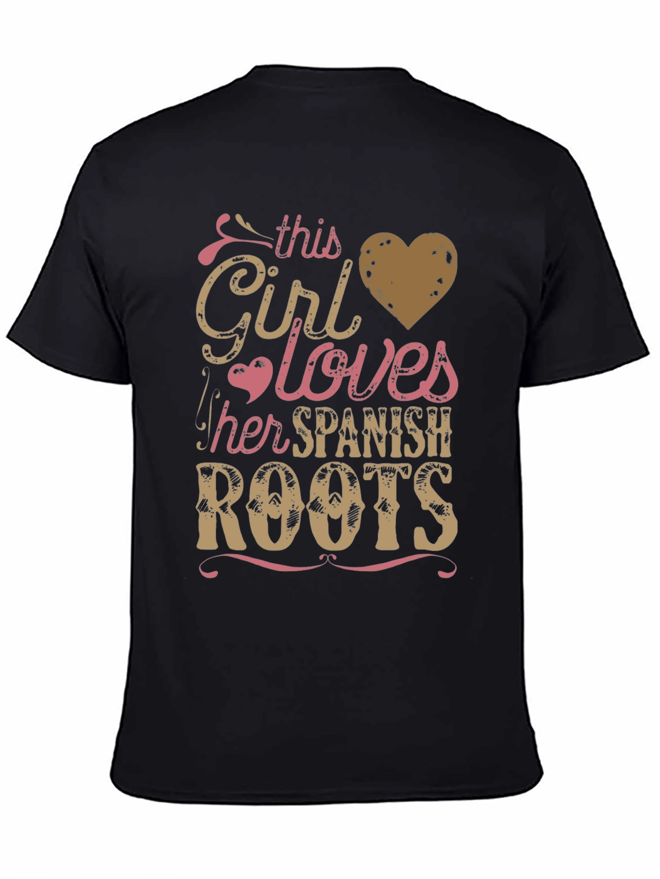 This Girl Loves Spanish Roots T-Shirt