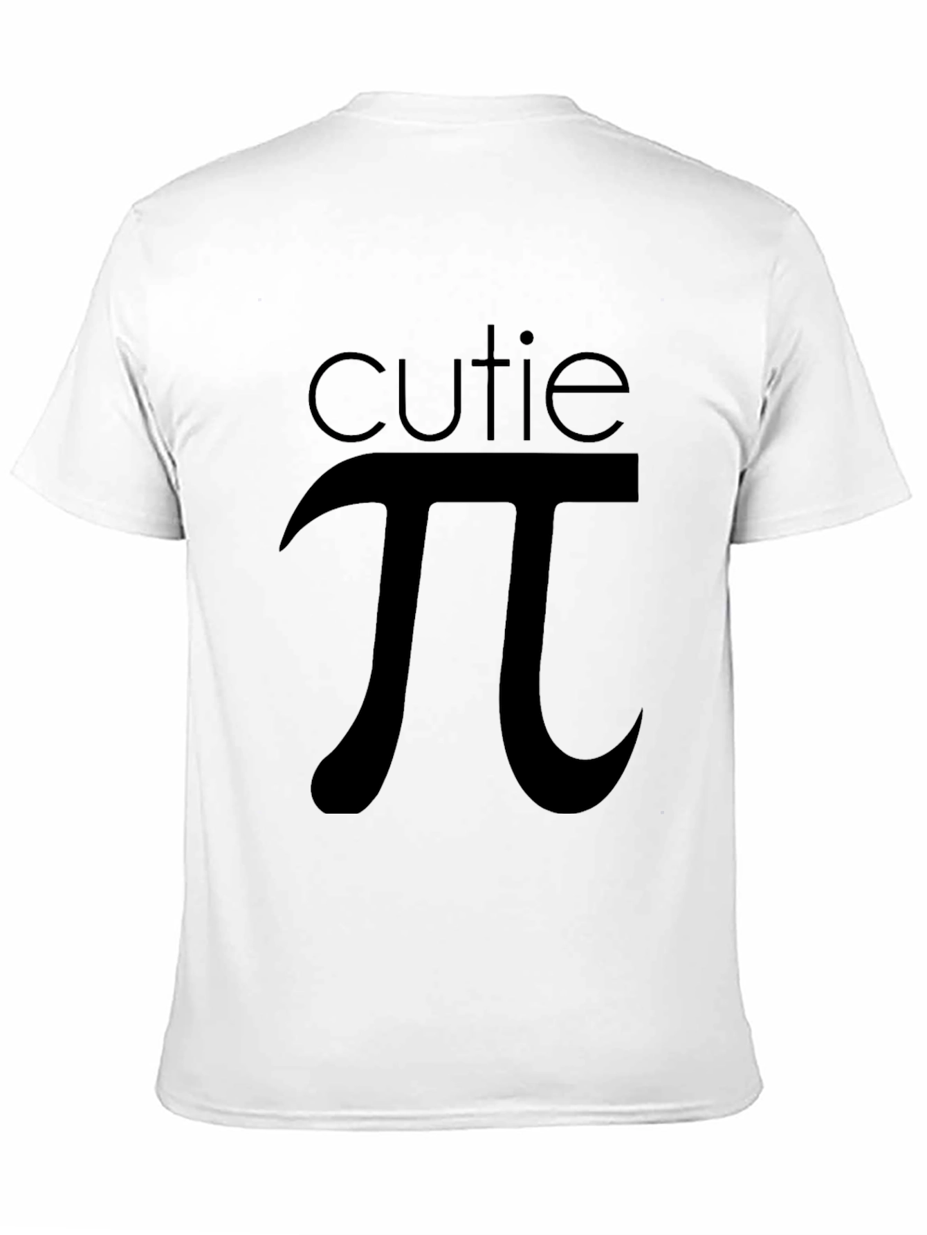 Cutie Pi Graphic Tee - Soft Black Cotton T-Shirt
