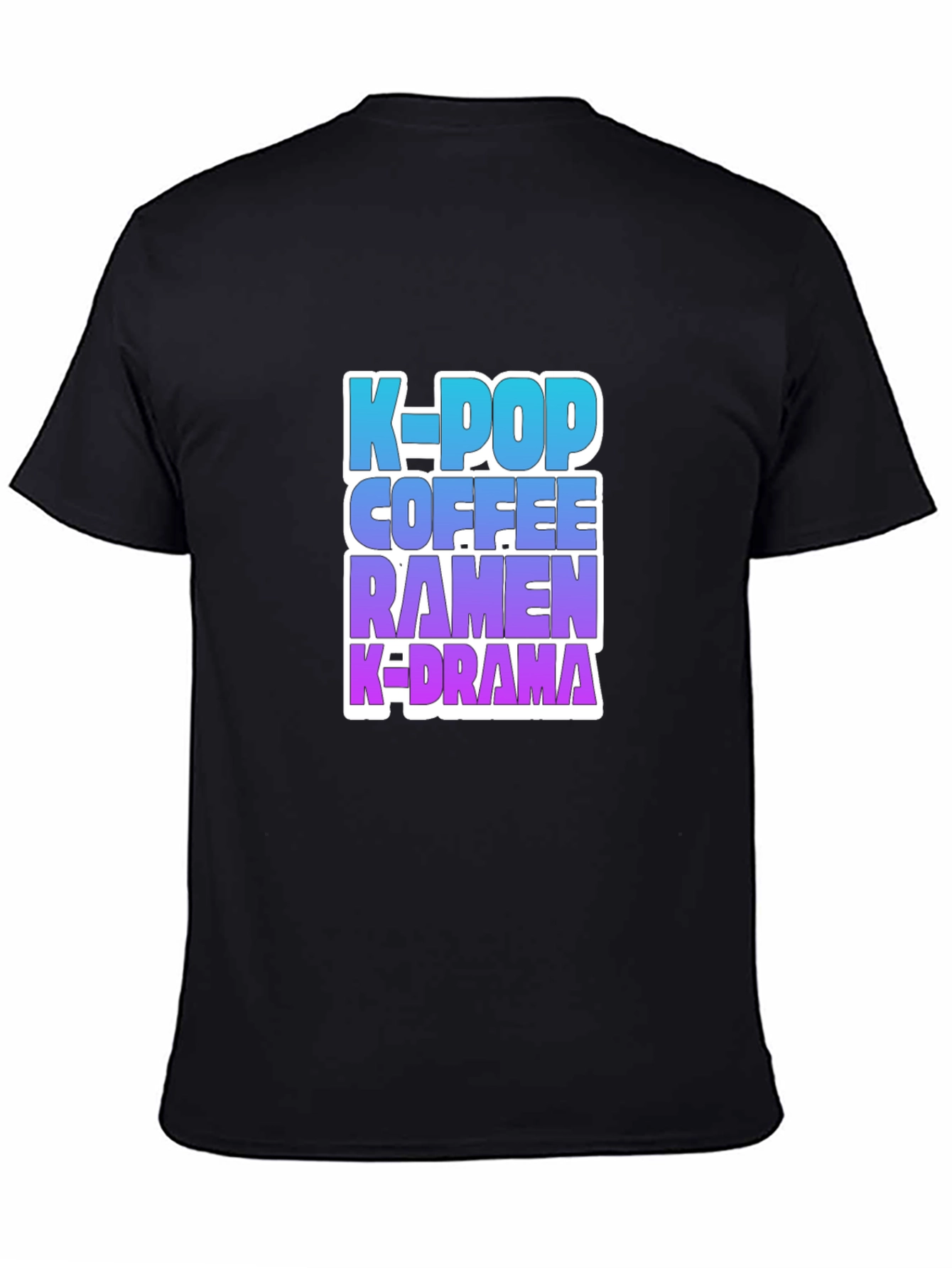 K-Pop Coffee Ramen K-Drama T-Shirt