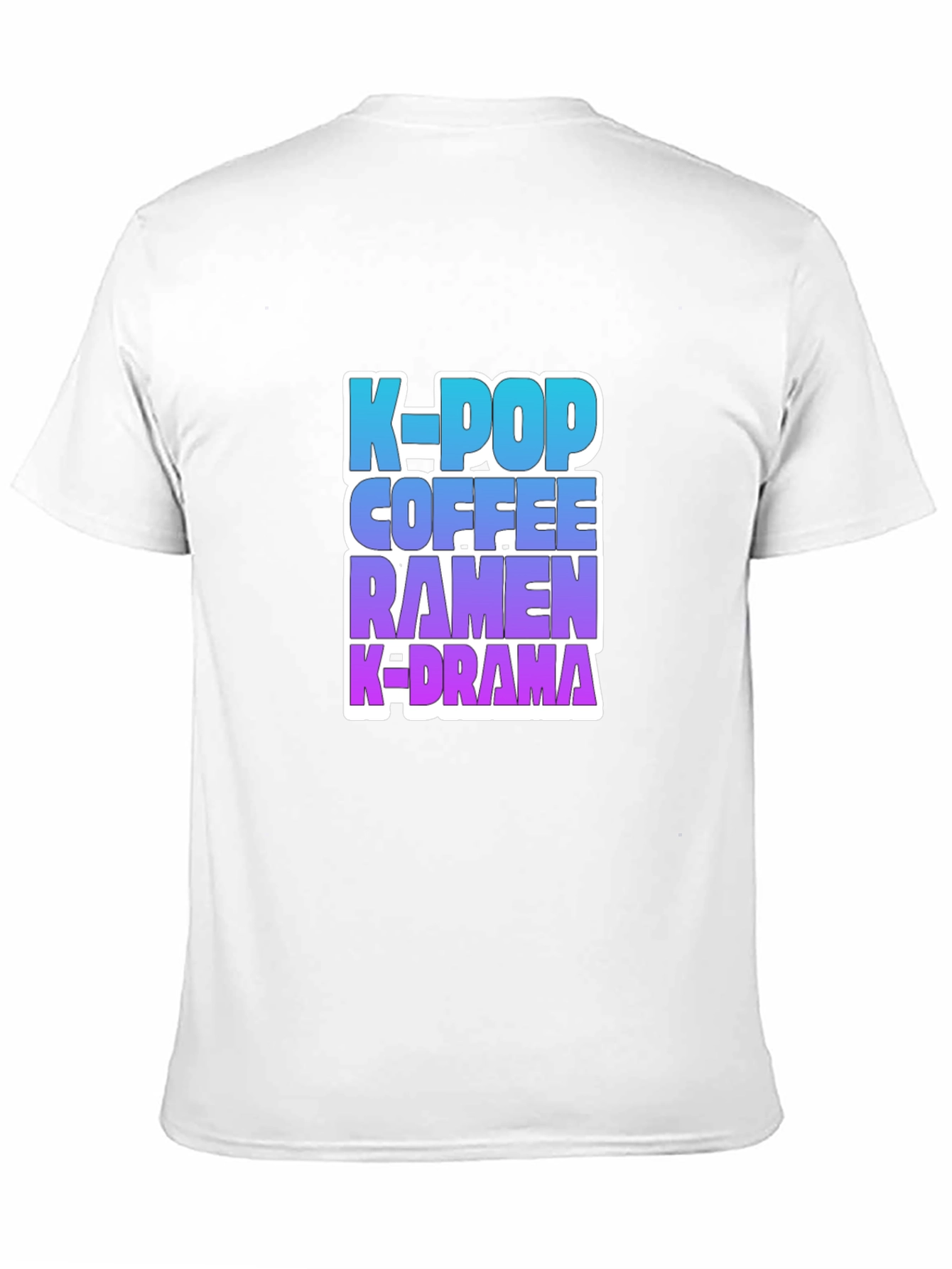 K-Pop Coffee Ramen K-Drama T-Shirt