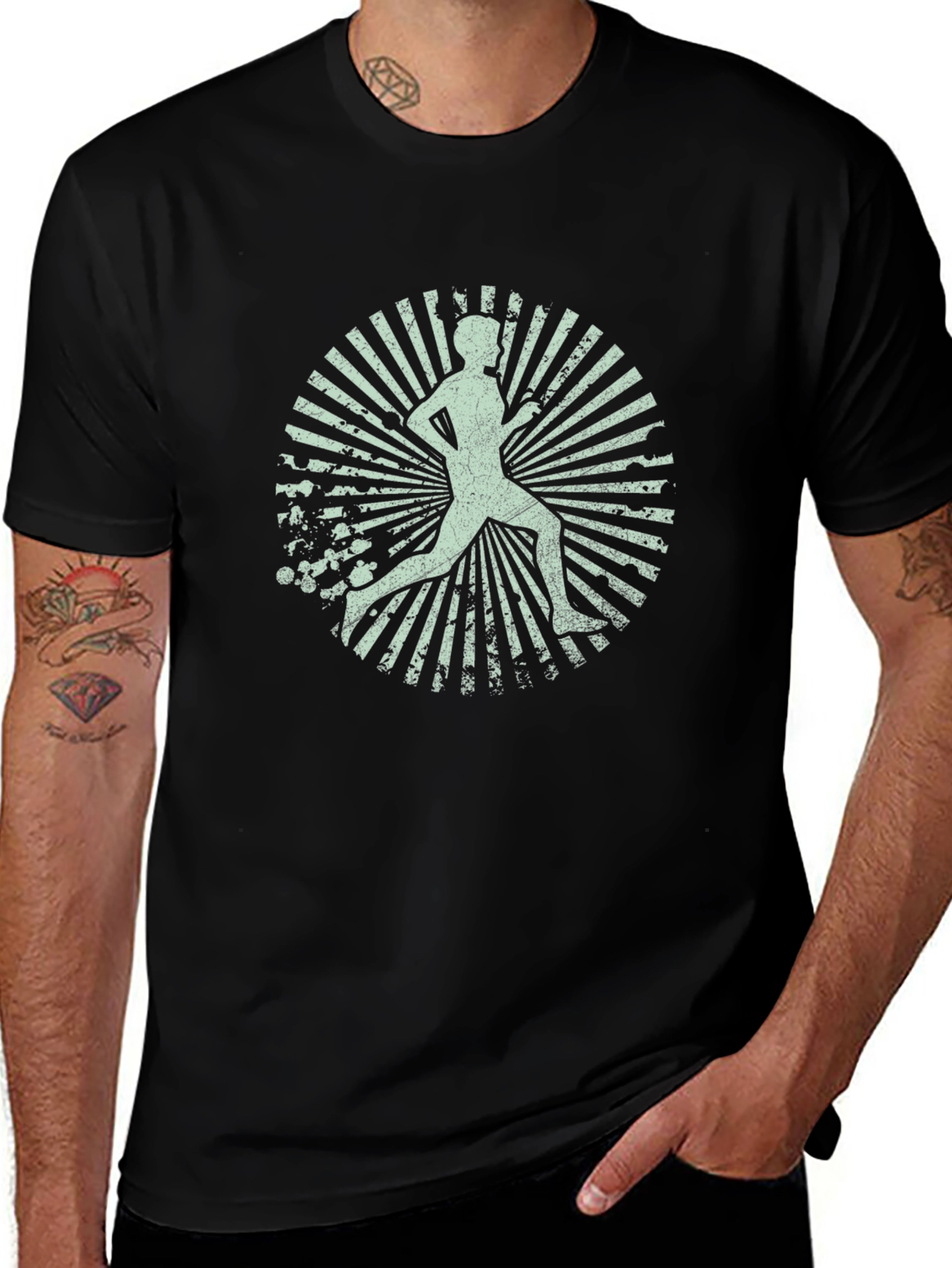 Retro Runner Graphic Tee